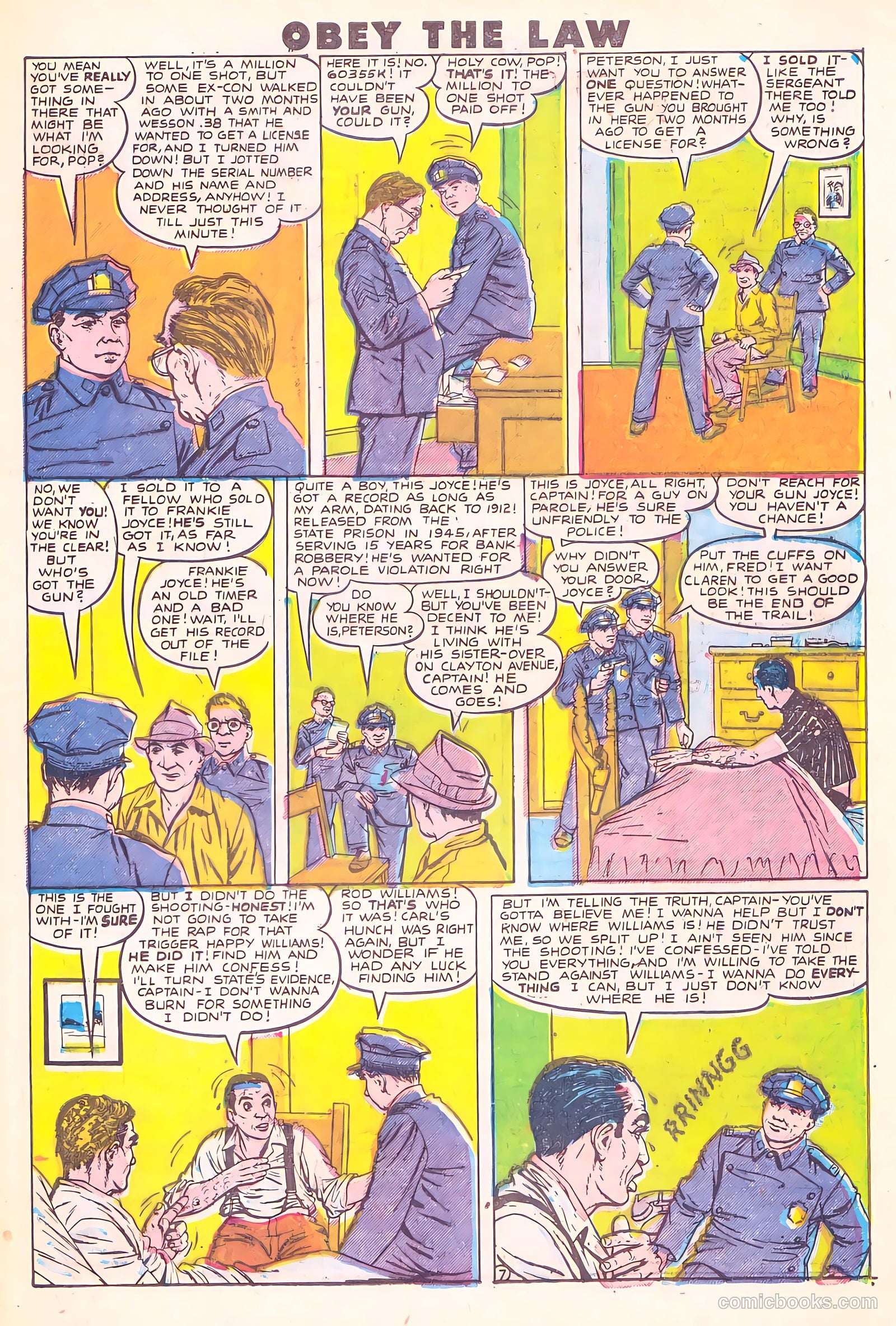 Crime and Punishment #10 (1949) — page 33 of 36