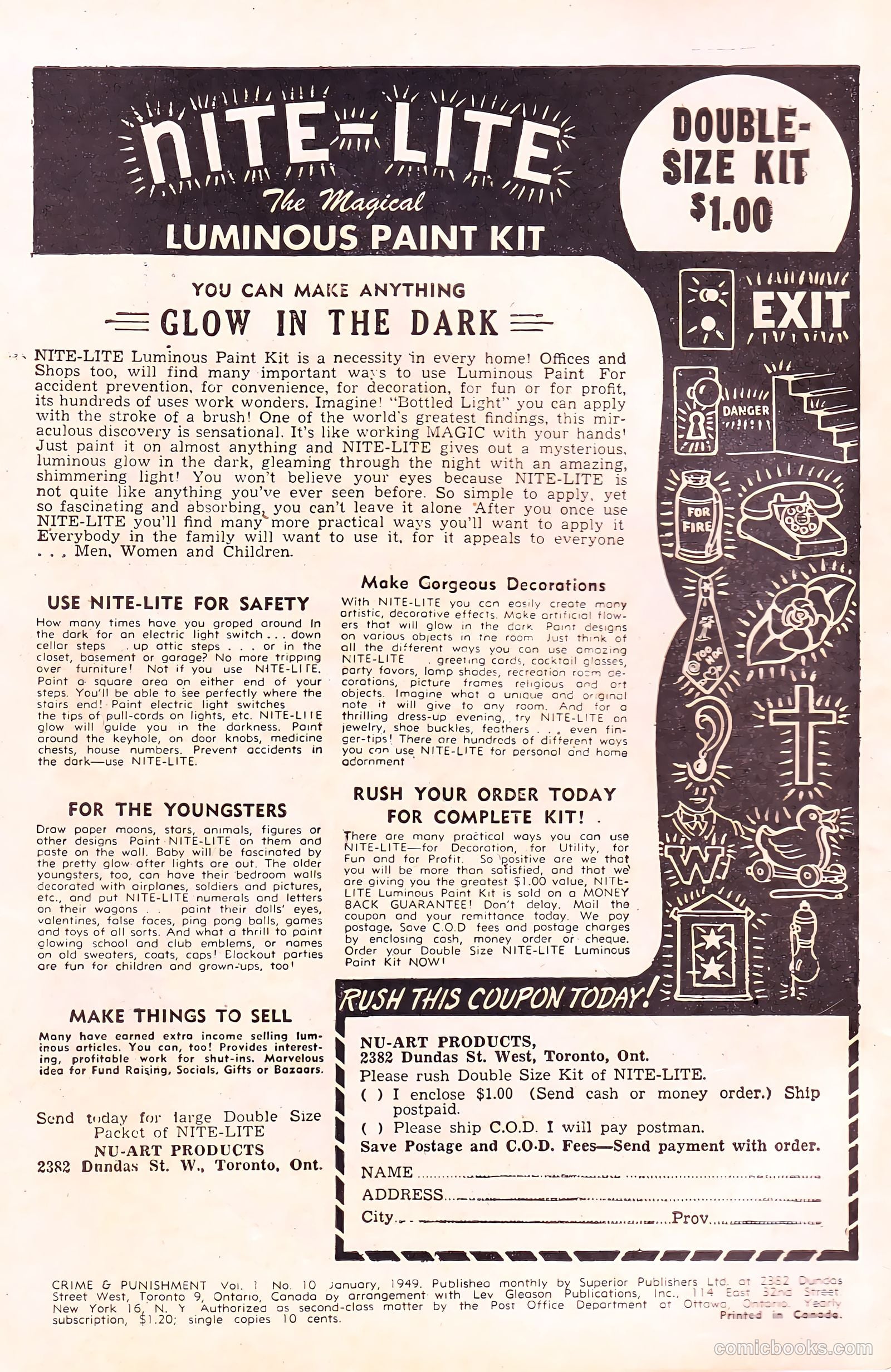 Crime and Punishment #10 (1949) — page 2 of 36