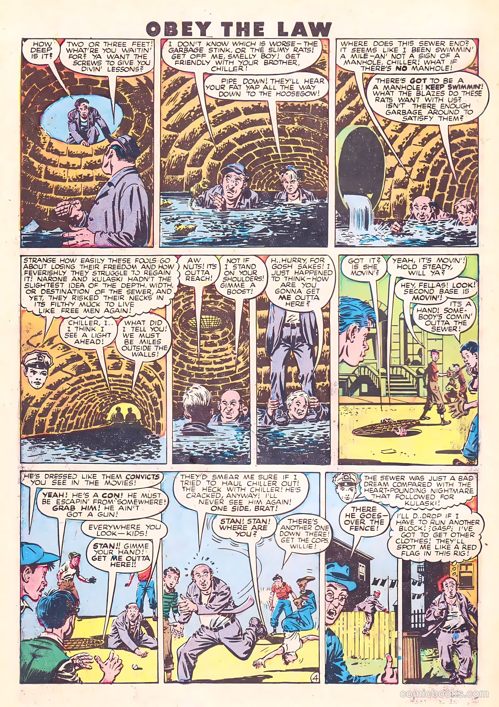 Crime and Punishment #10 (1949) — page 6 of 36