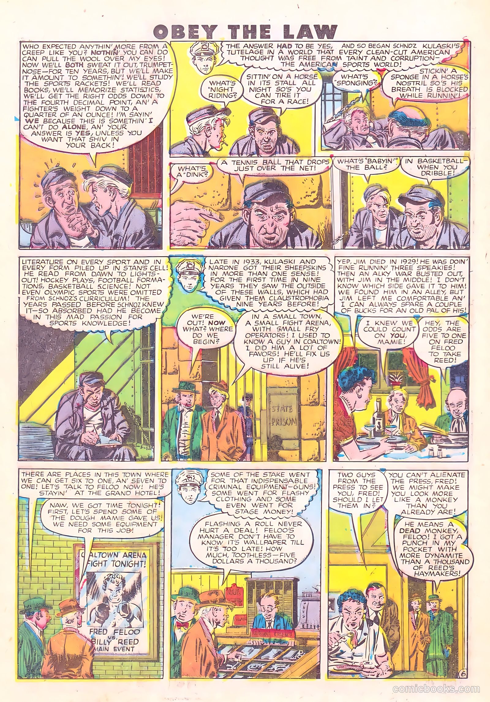 Crime and Punishment #10 (1949) — page 8 of 36