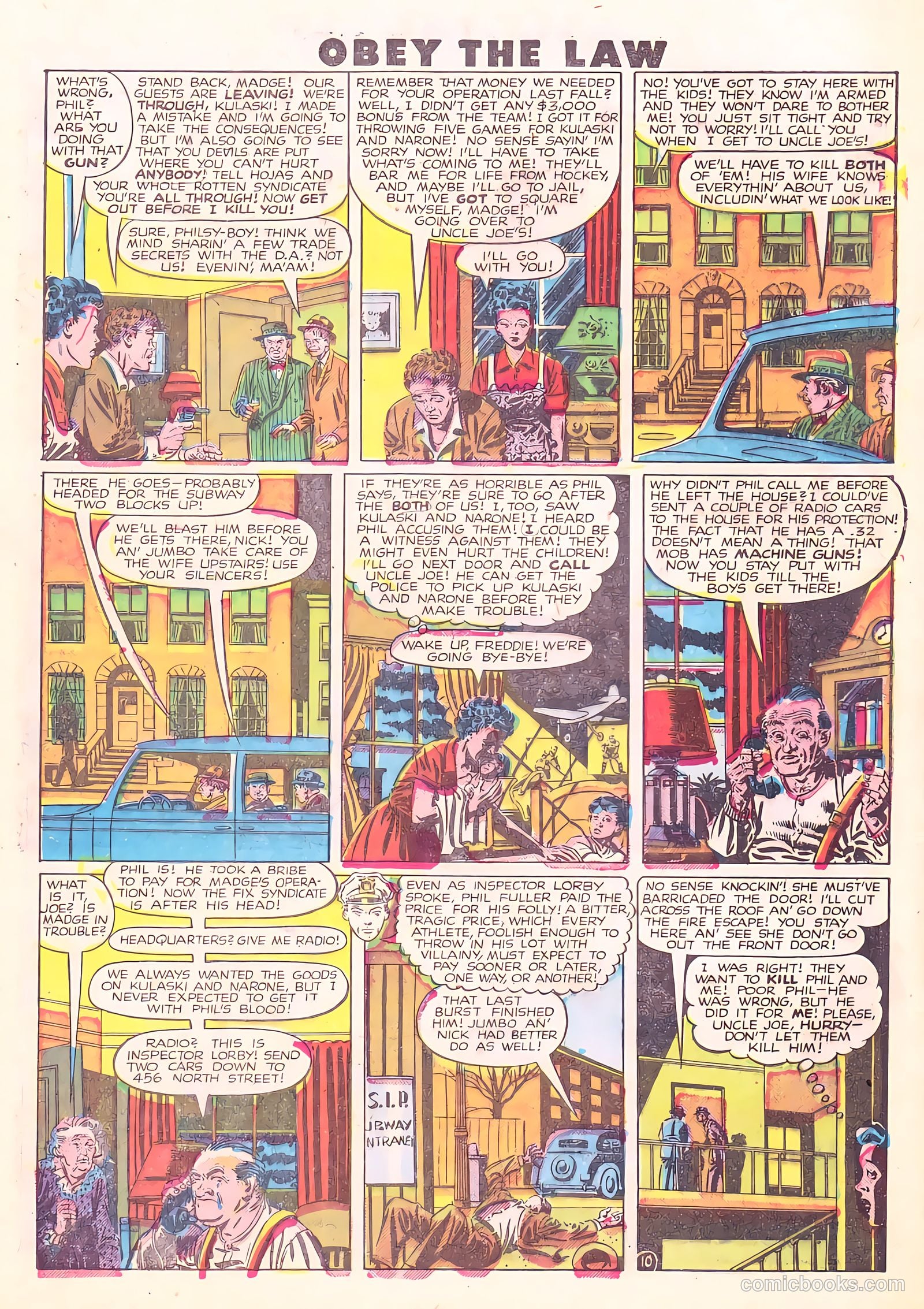 Crime and Punishment #10 (1949) — page 12 of 36