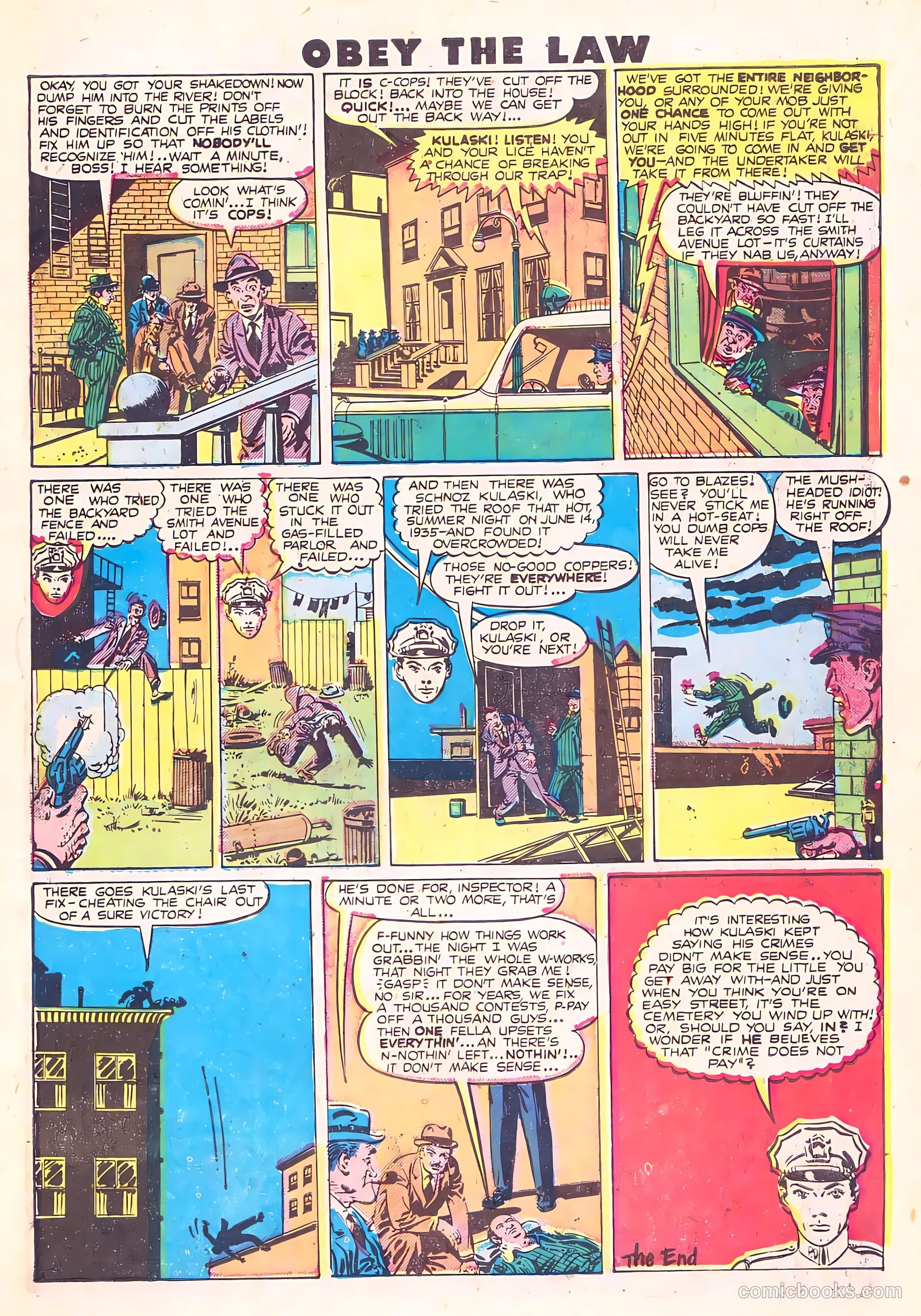 Crime and Punishment #10 (1949) — page 15 of 36