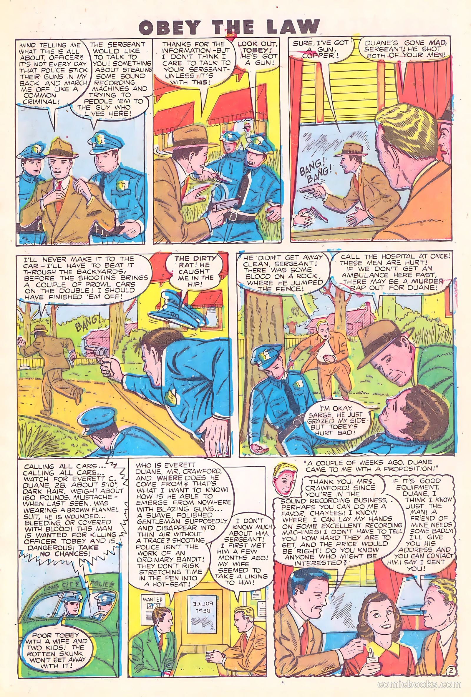 Crime and Punishment #10 (1949) — page 17 of 36