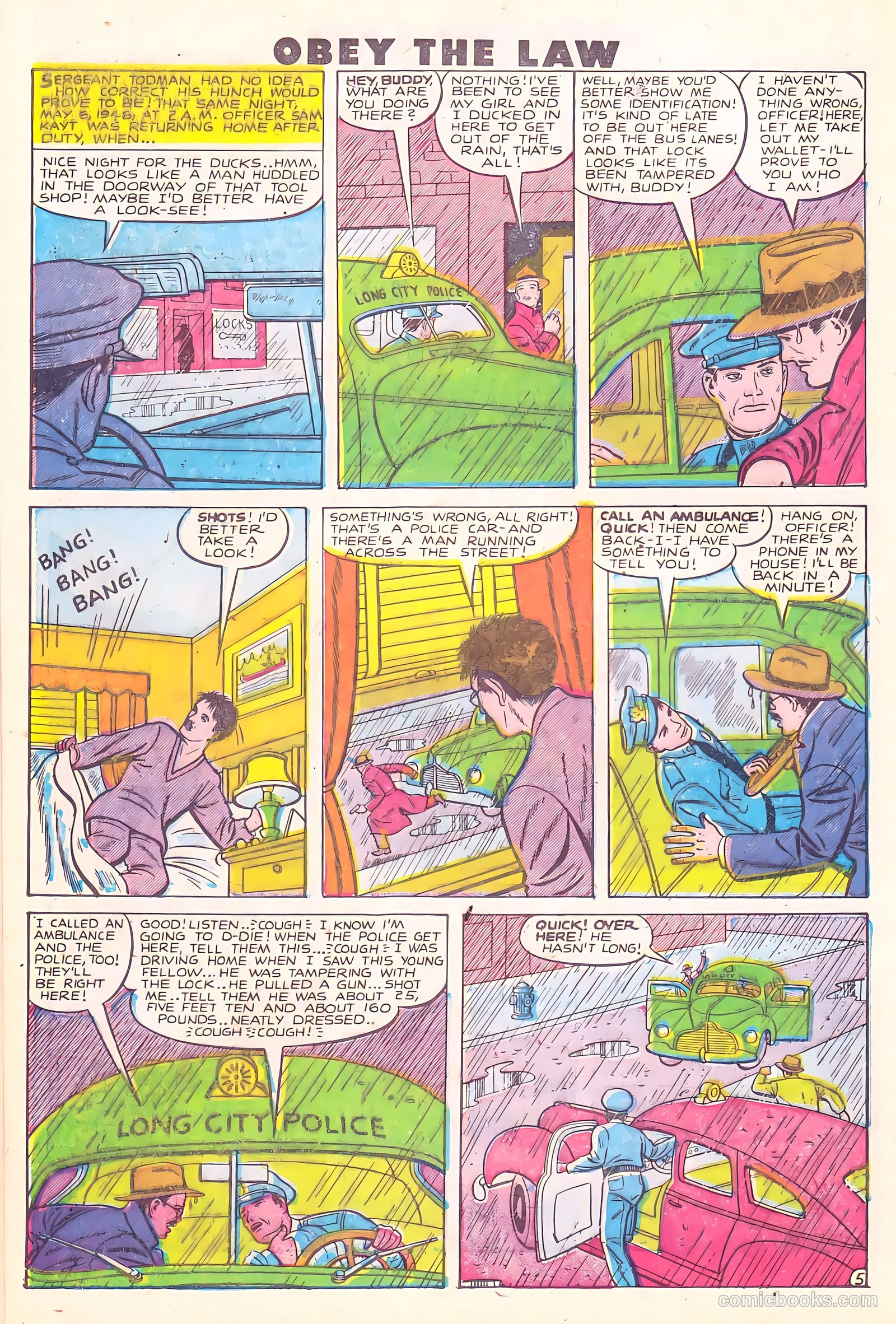 Crime and Punishment #10 (1949) — page 20 of 36