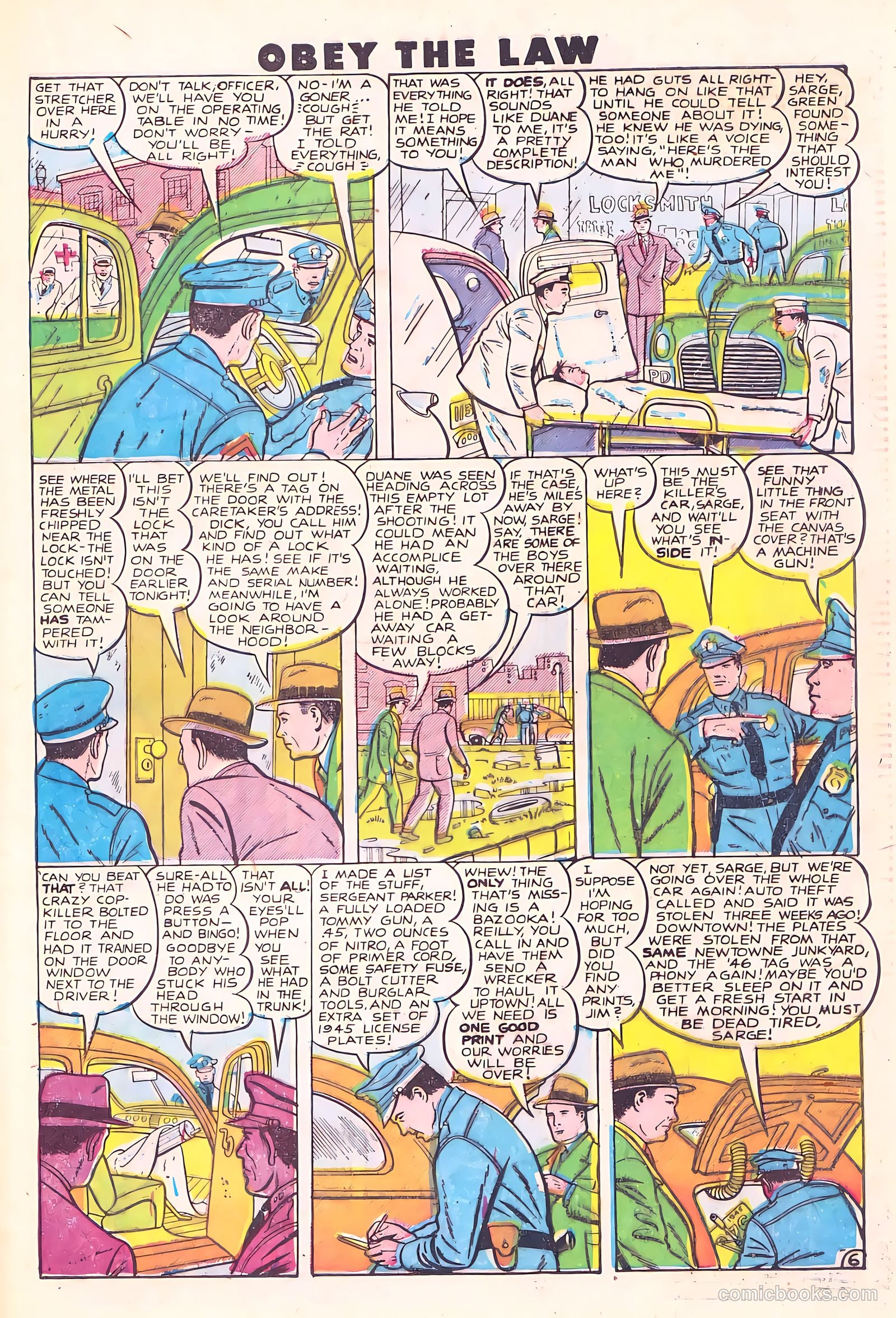 Crime and Punishment #10 (1949) — page 21 of 36