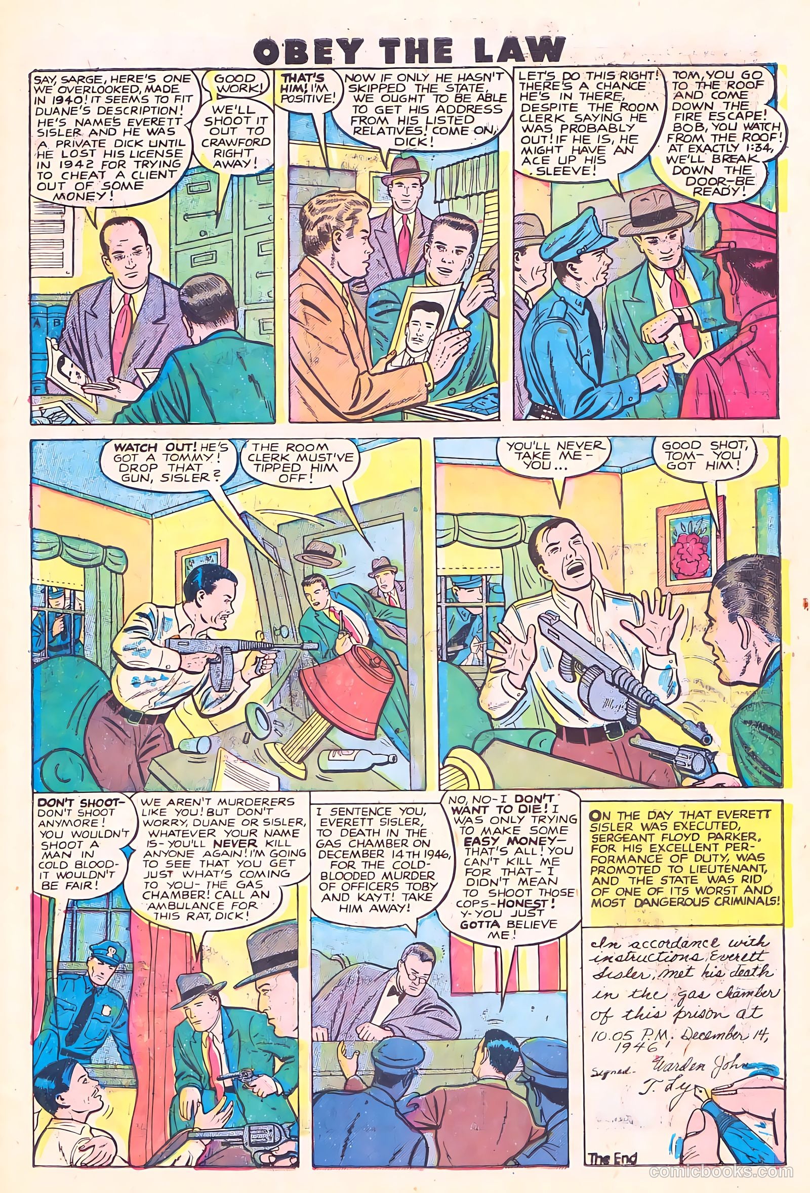 Crime and Punishment #10 (1949) — page 23 of 36