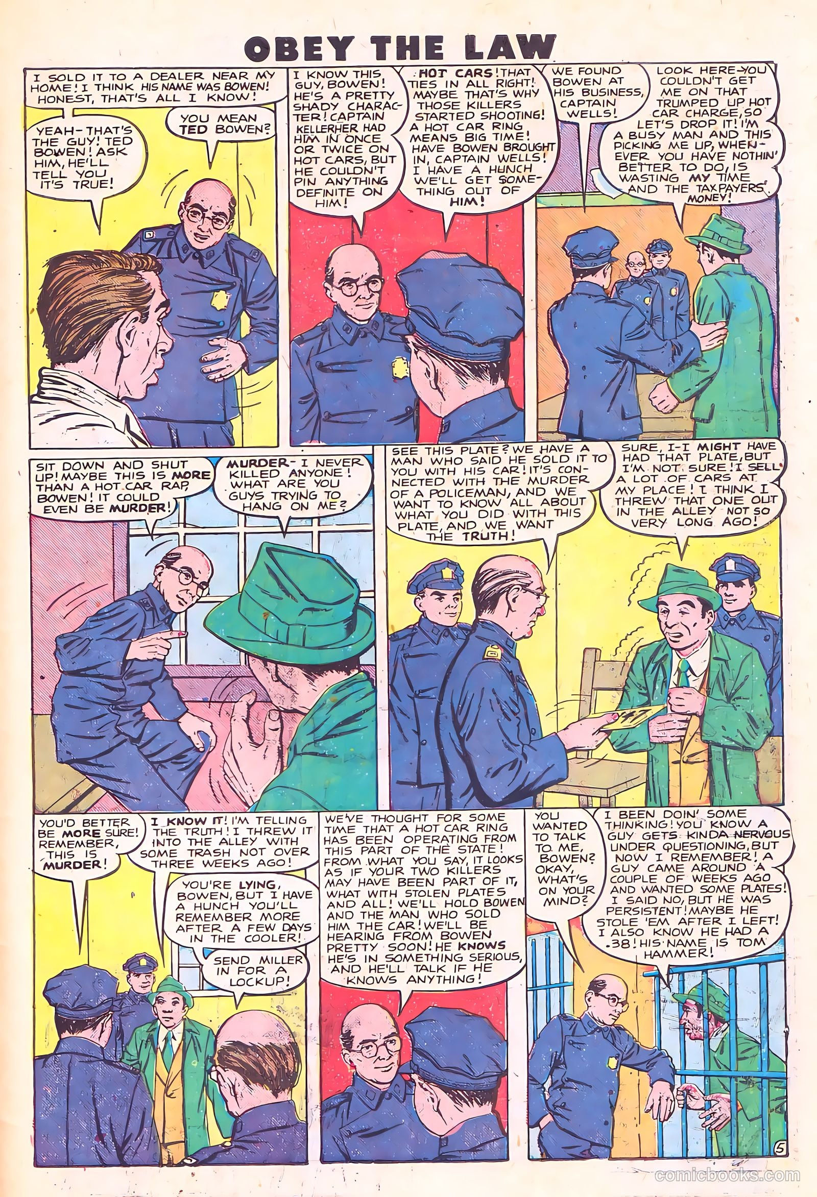 Crime and Punishment #10 (1949) — page 31 of 36