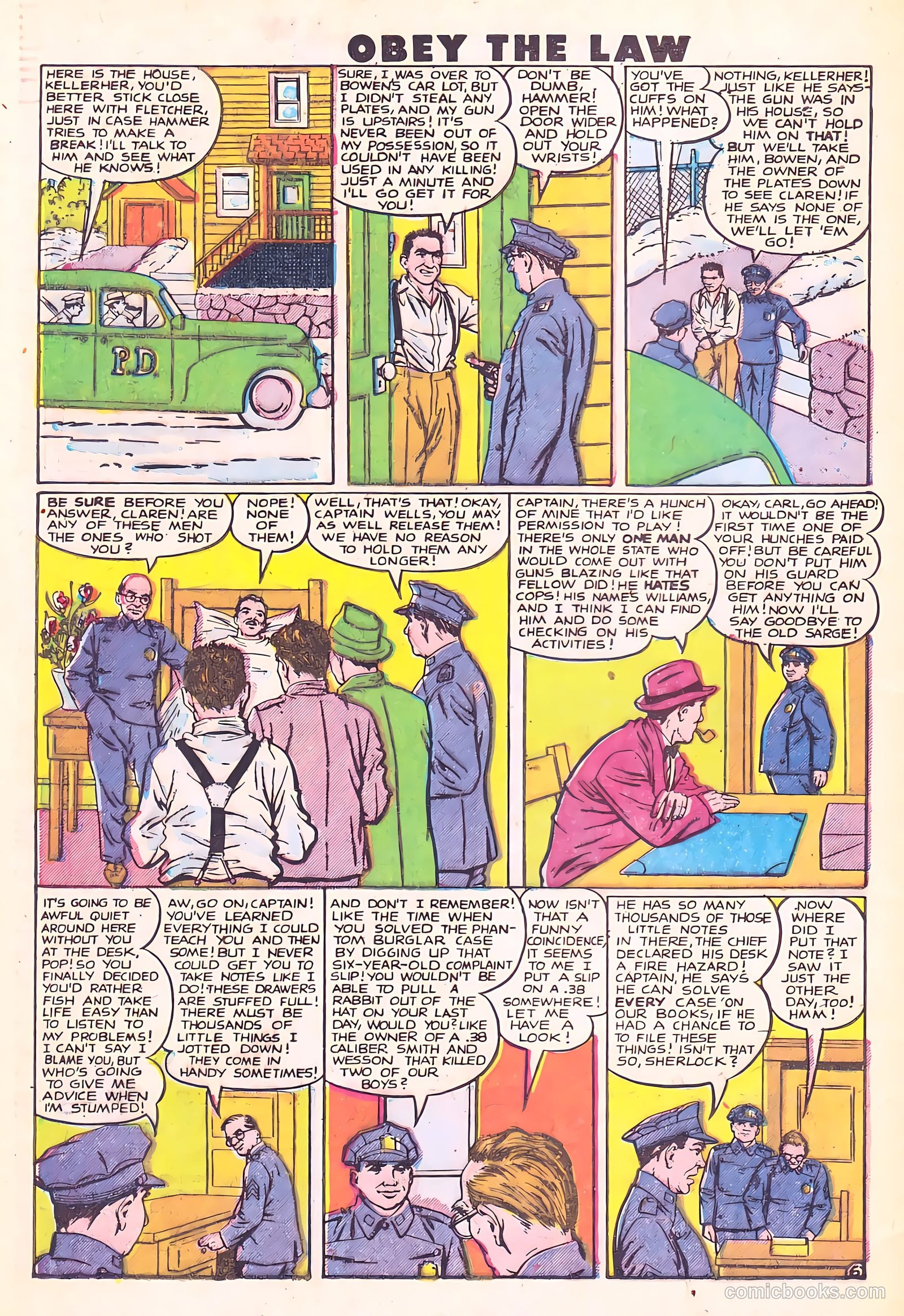 Crime and Punishment #10 (1949) — page 32 of 36