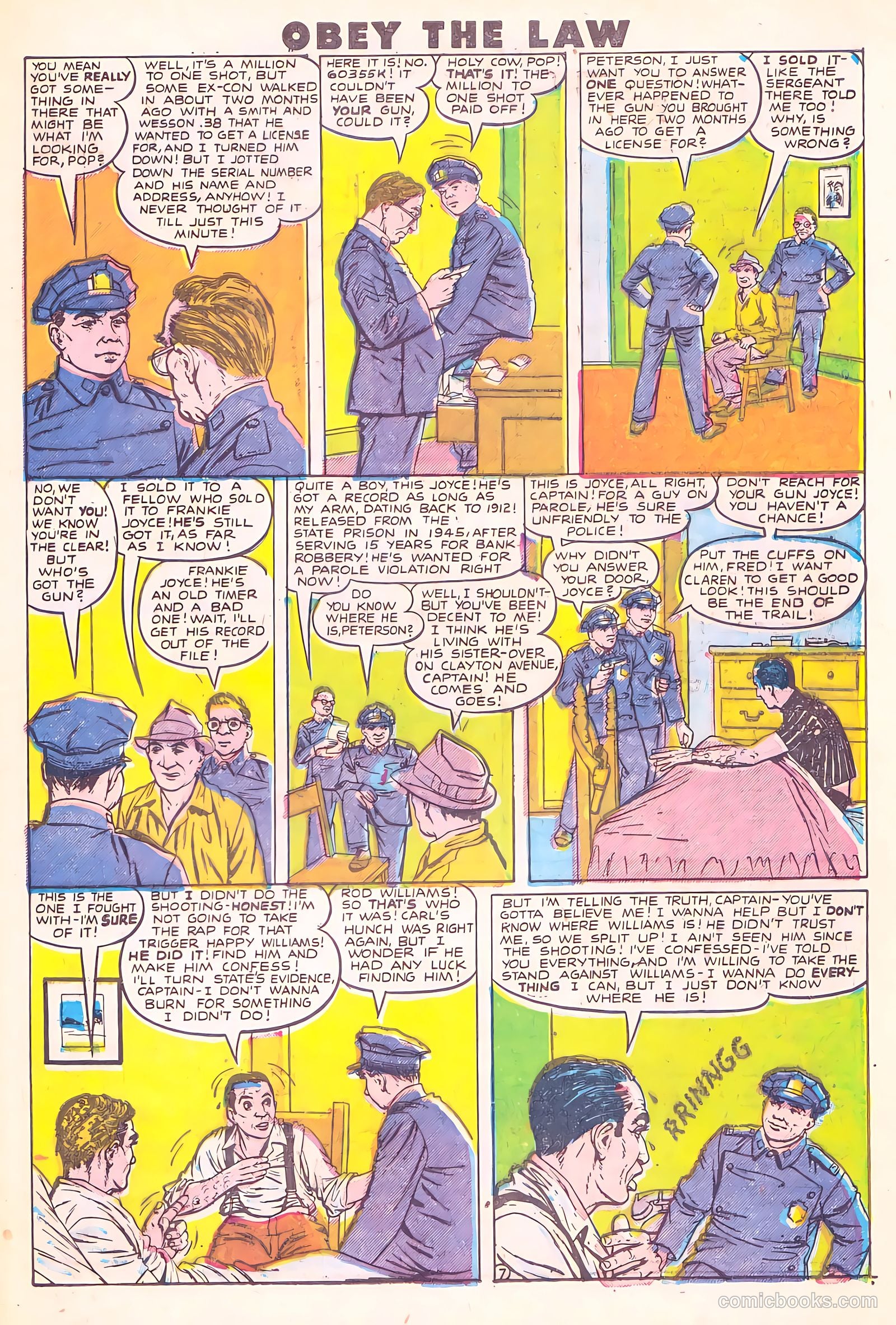 Crime and Punishment #10 (1949) — page 33 of 36