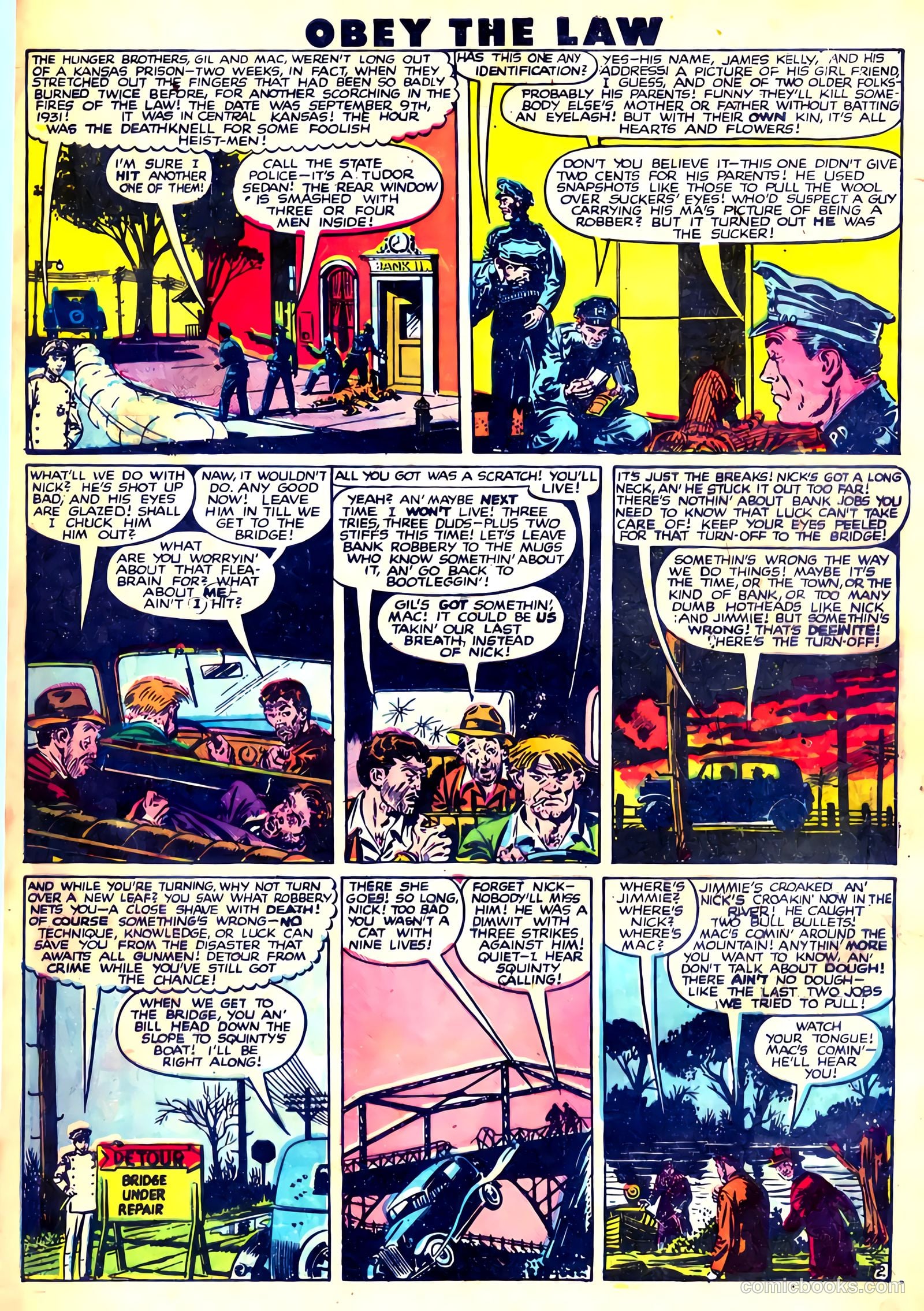 Crime and Punishment #11 (1949) — page 4 of 52