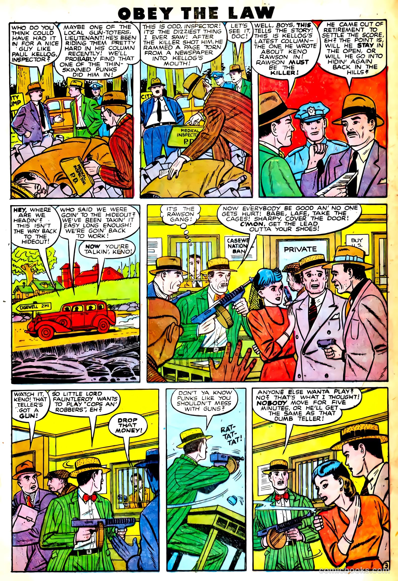 Crime and Punishment #11 (1949) — page 19 of 52