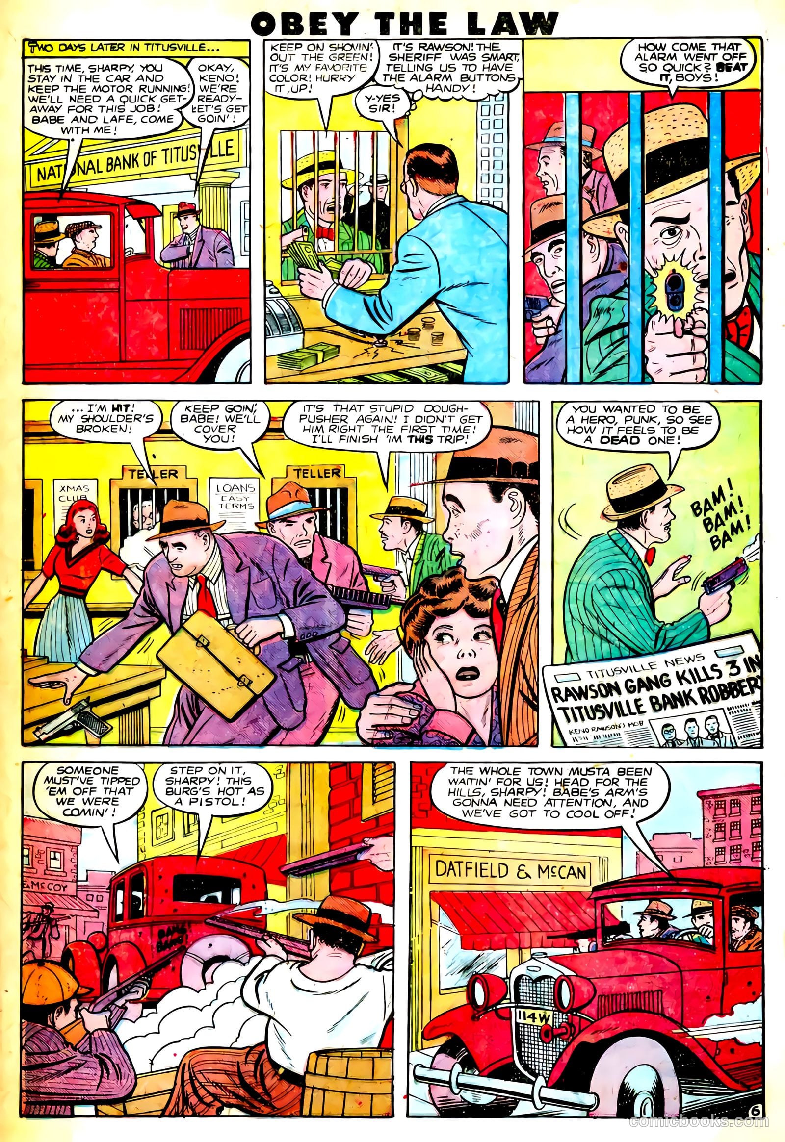 Crime and Punishment #11 (1949) — page 22 of 52