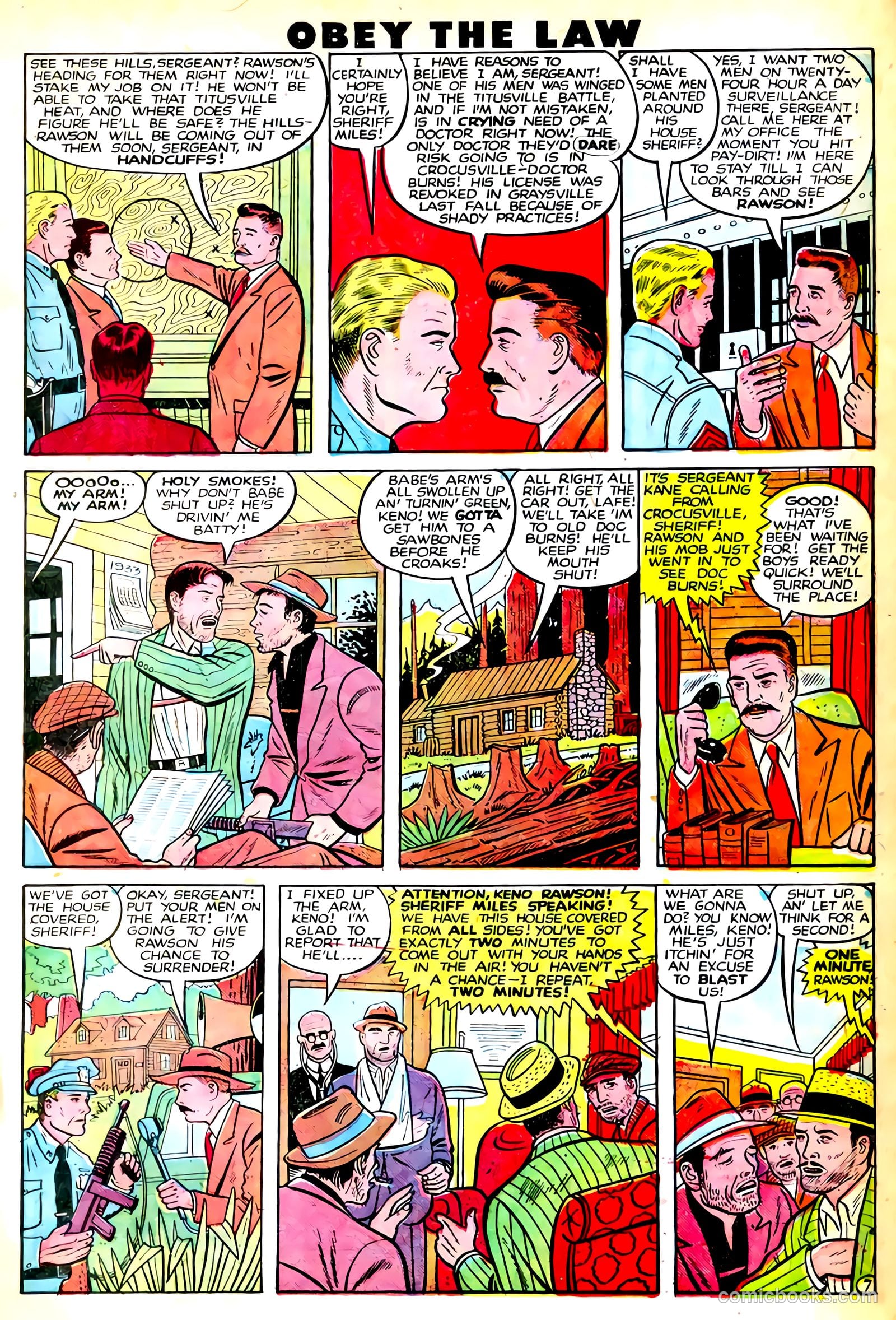 Crime and Punishment #11 (1949) — page 23 of 52