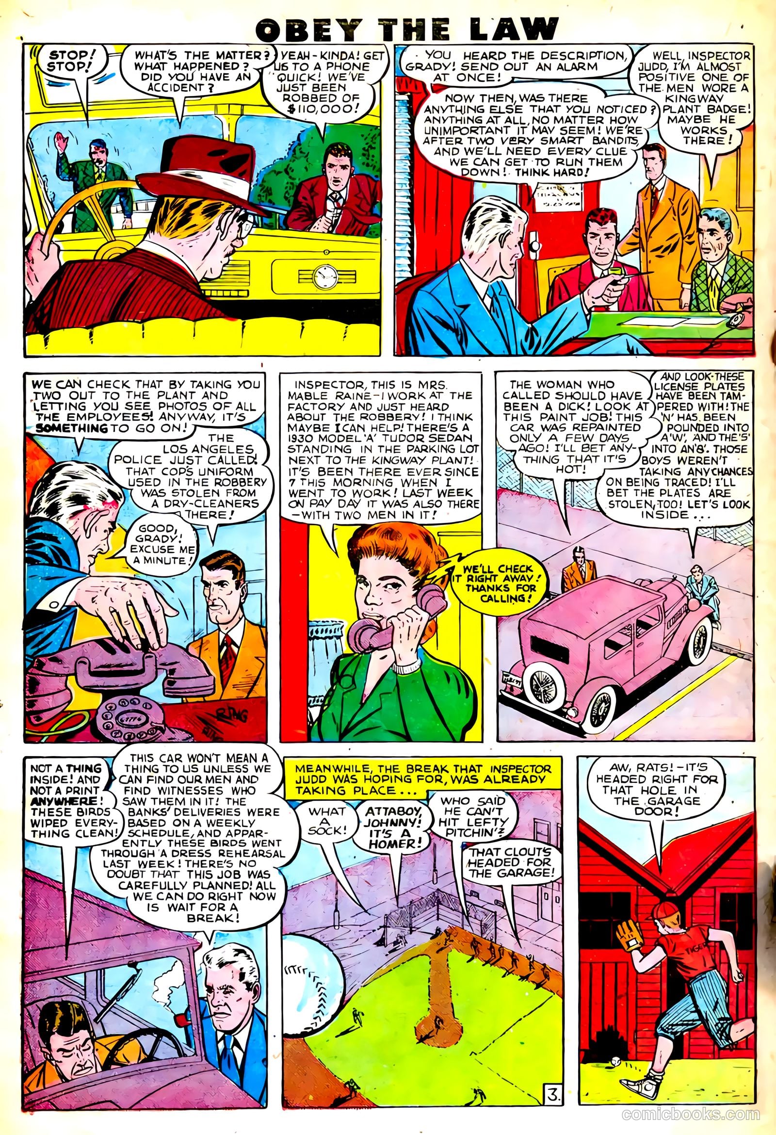 Crime and Punishment #11 (1949) — page 30 of 52