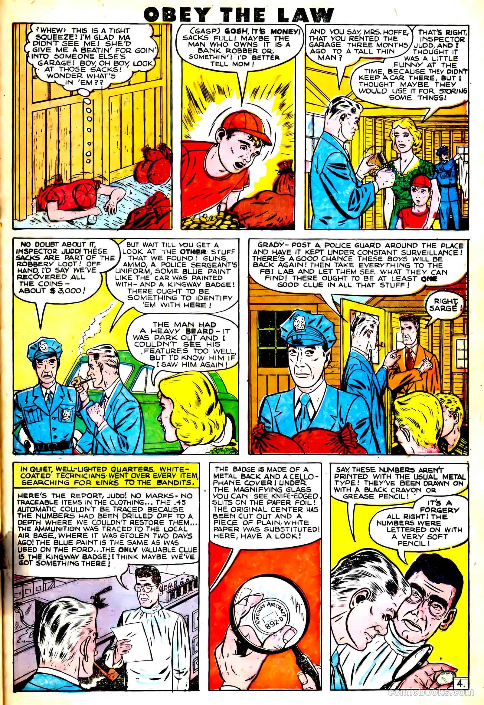 Crime and Punishment #11 (1949) — page 31 of 52