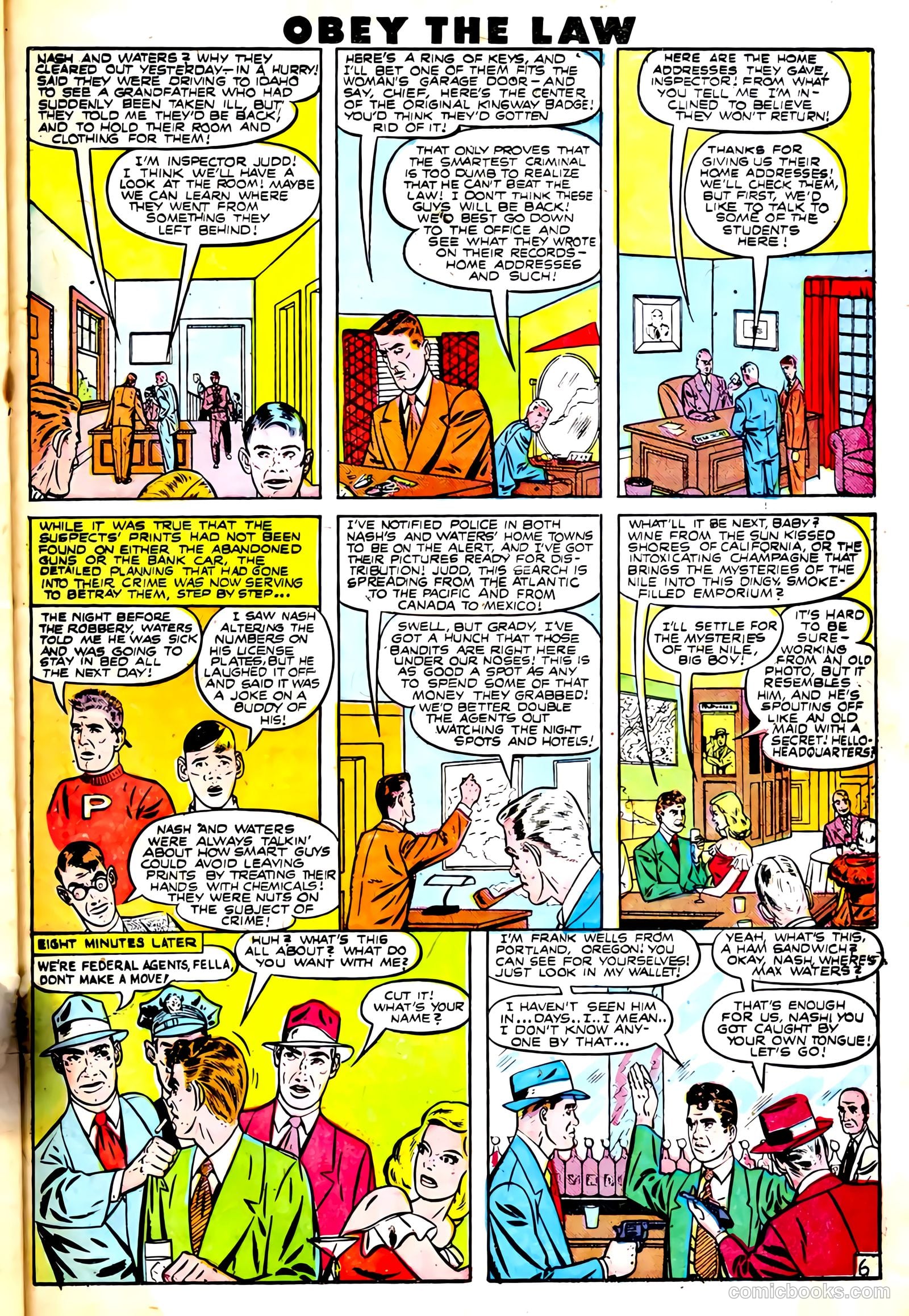 Crime and Punishment #11 (1949) — page 33 of 52