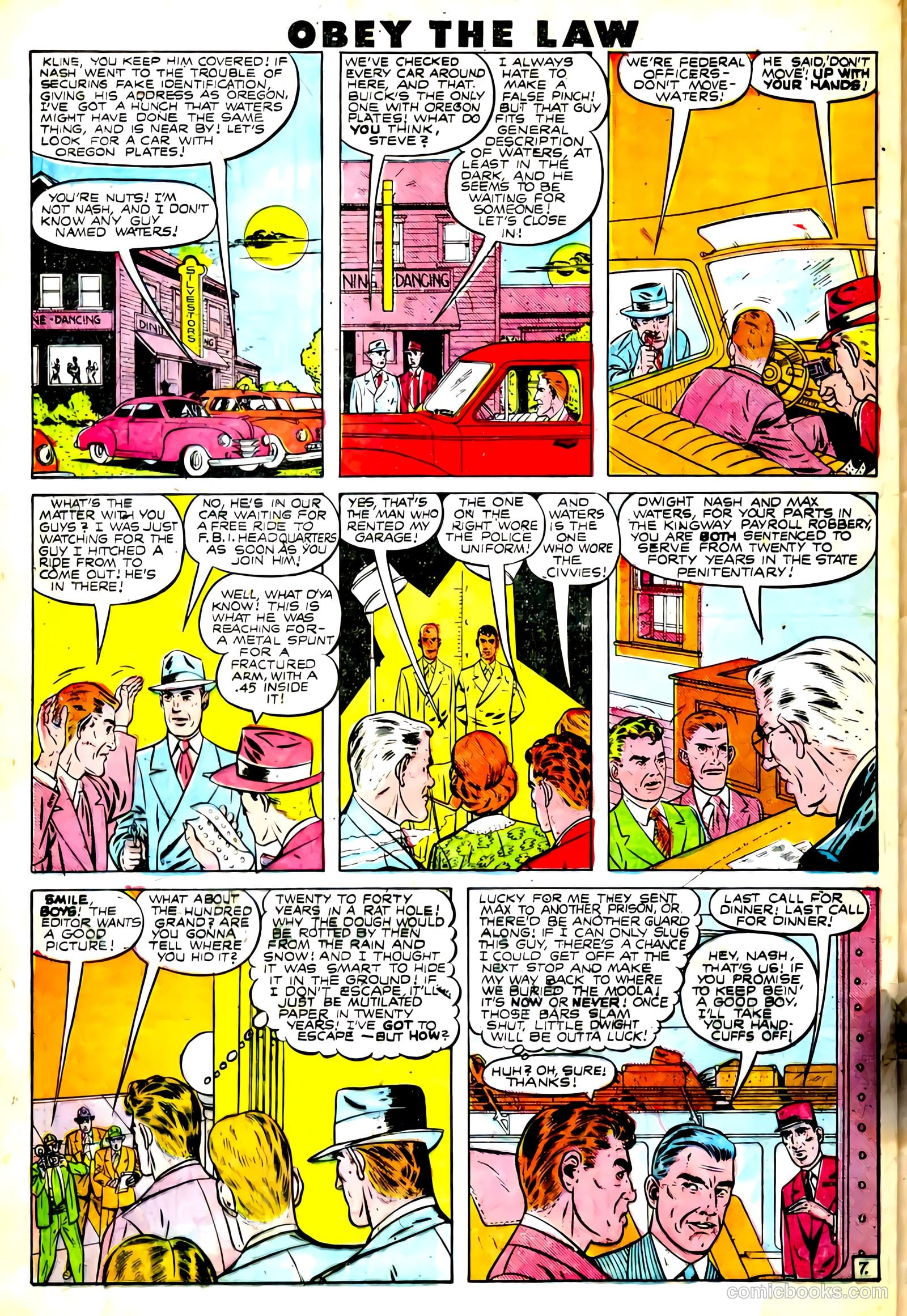 Crime and Punishment #11 (1949) — page 34 of 52