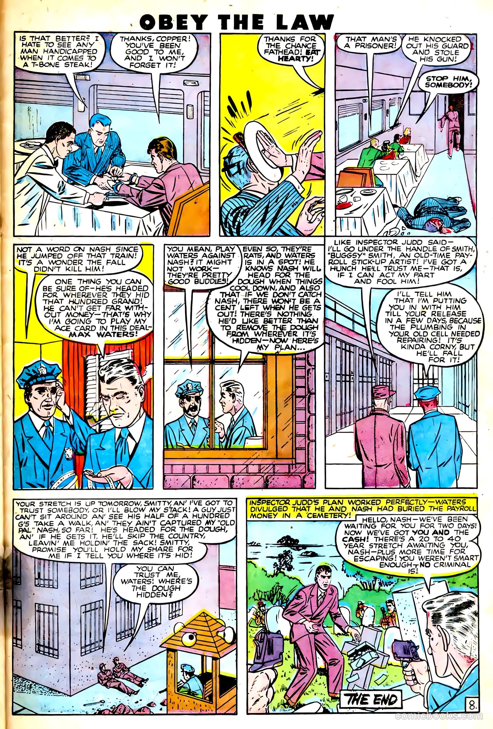 Crime and Punishment #11 (1949) — page 35 of 52