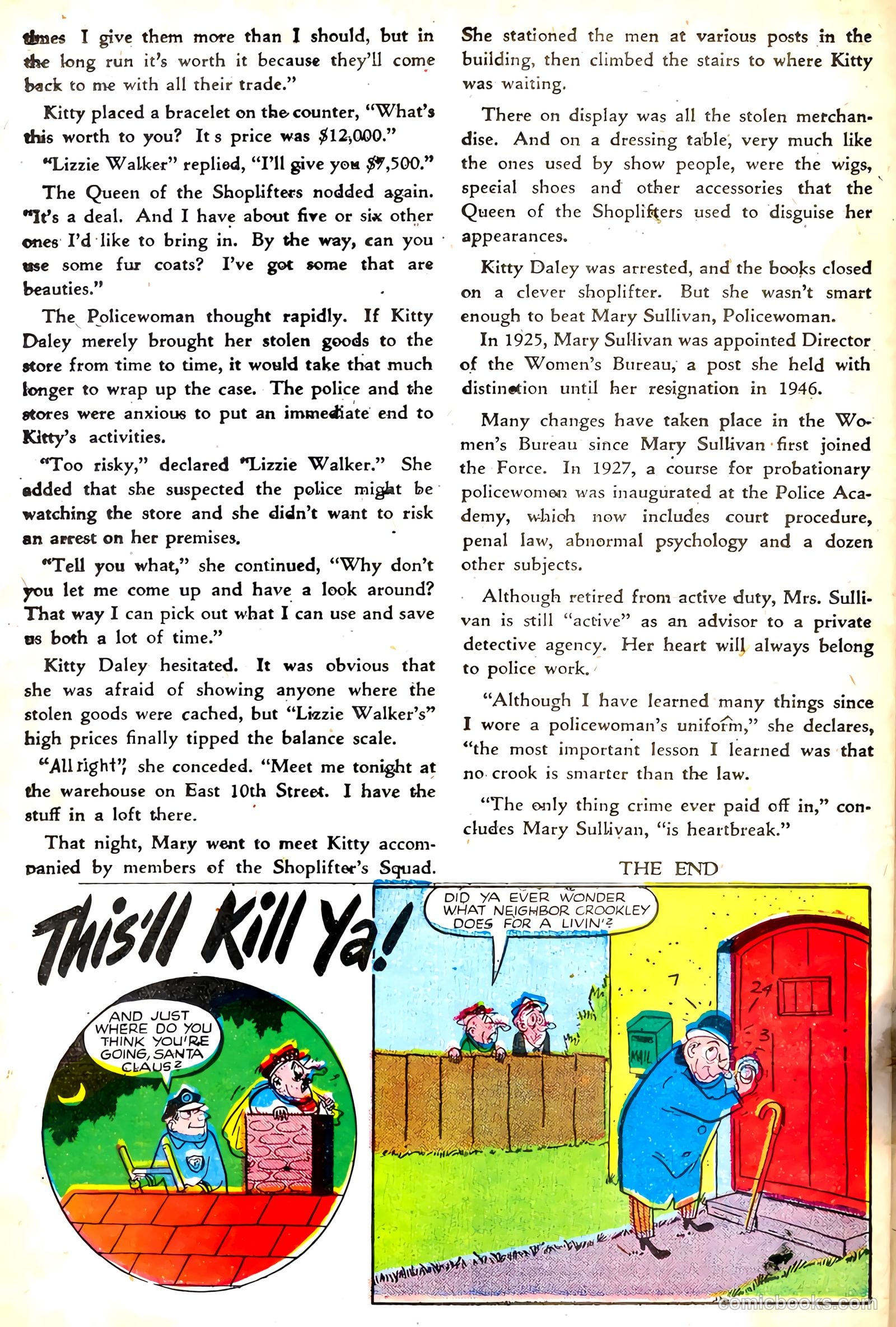 Crime and Punishment #11 (1949) — page 38 of 52