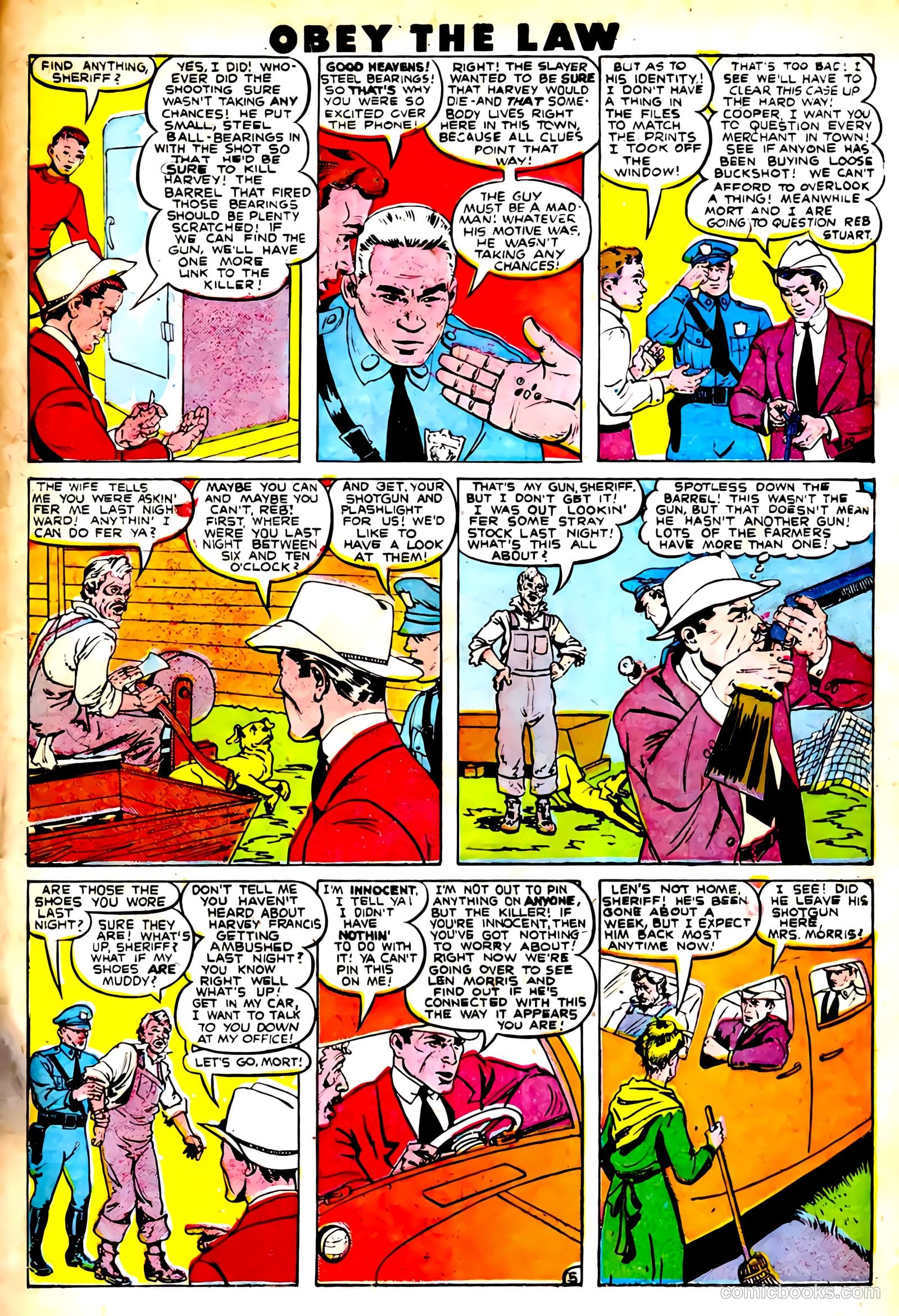 Crime and Punishment #11 (1949) — page 45 of 52