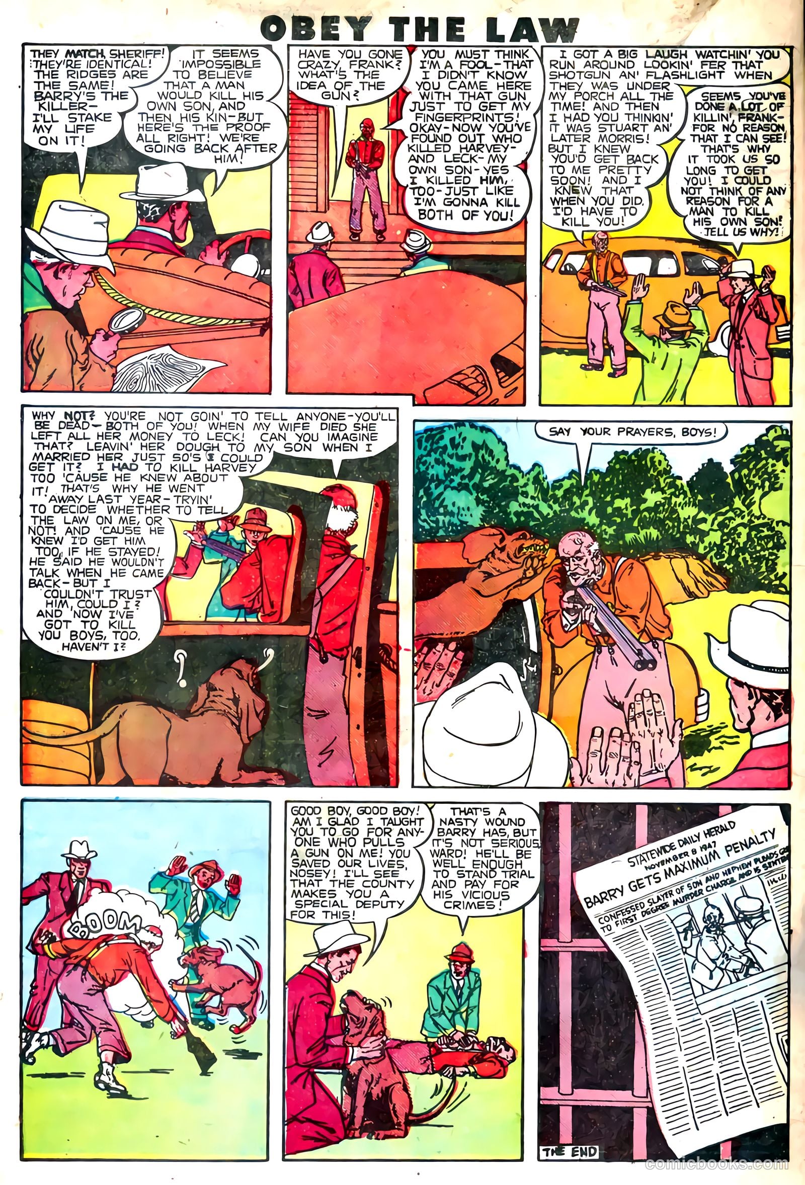 Crime and Punishment #11 (1949) — page 48 of 52