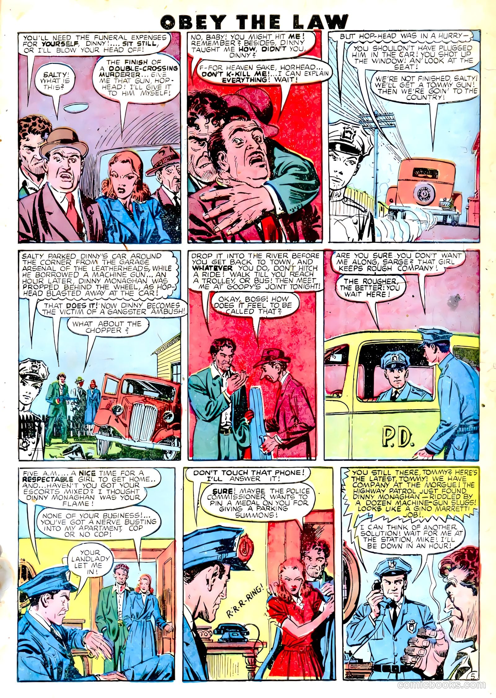 Crime and Punishment #13 (1949) — page 7 of 52
