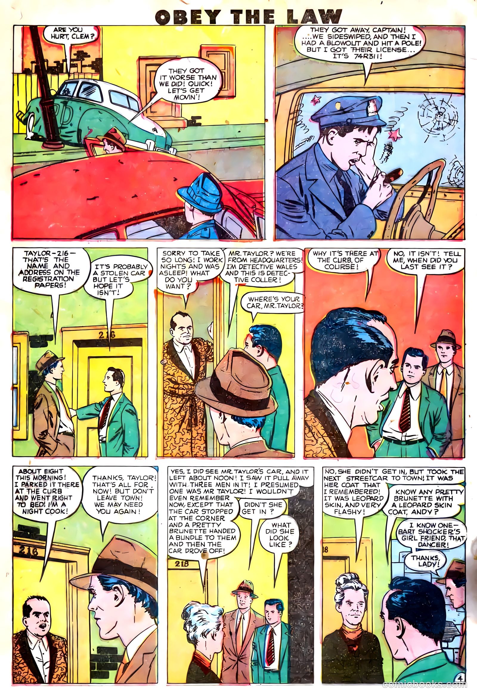Crime and Punishment #13 (1949) — page 20 of 52