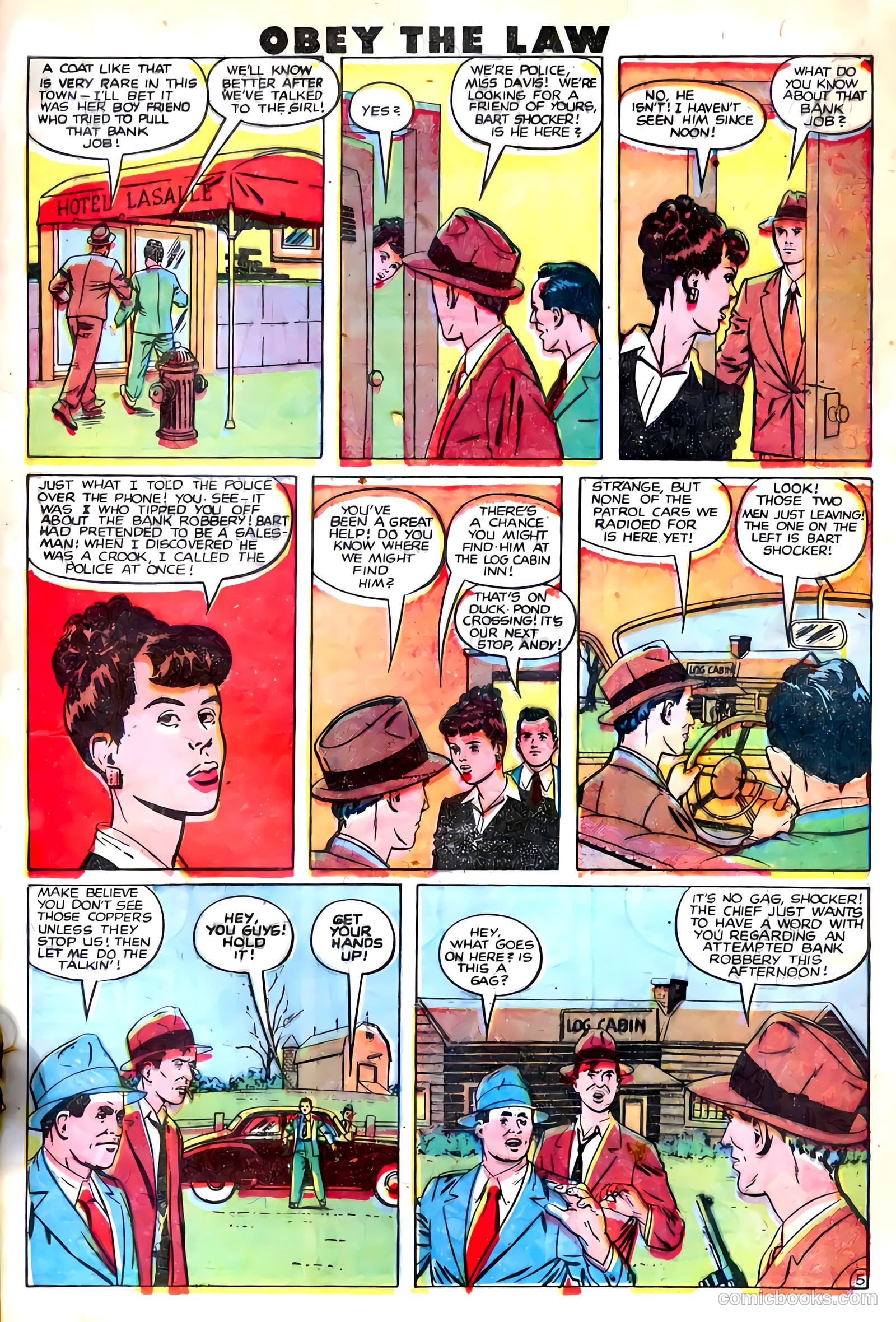 Crime and Punishment #13 (1949) — page 21 of 52