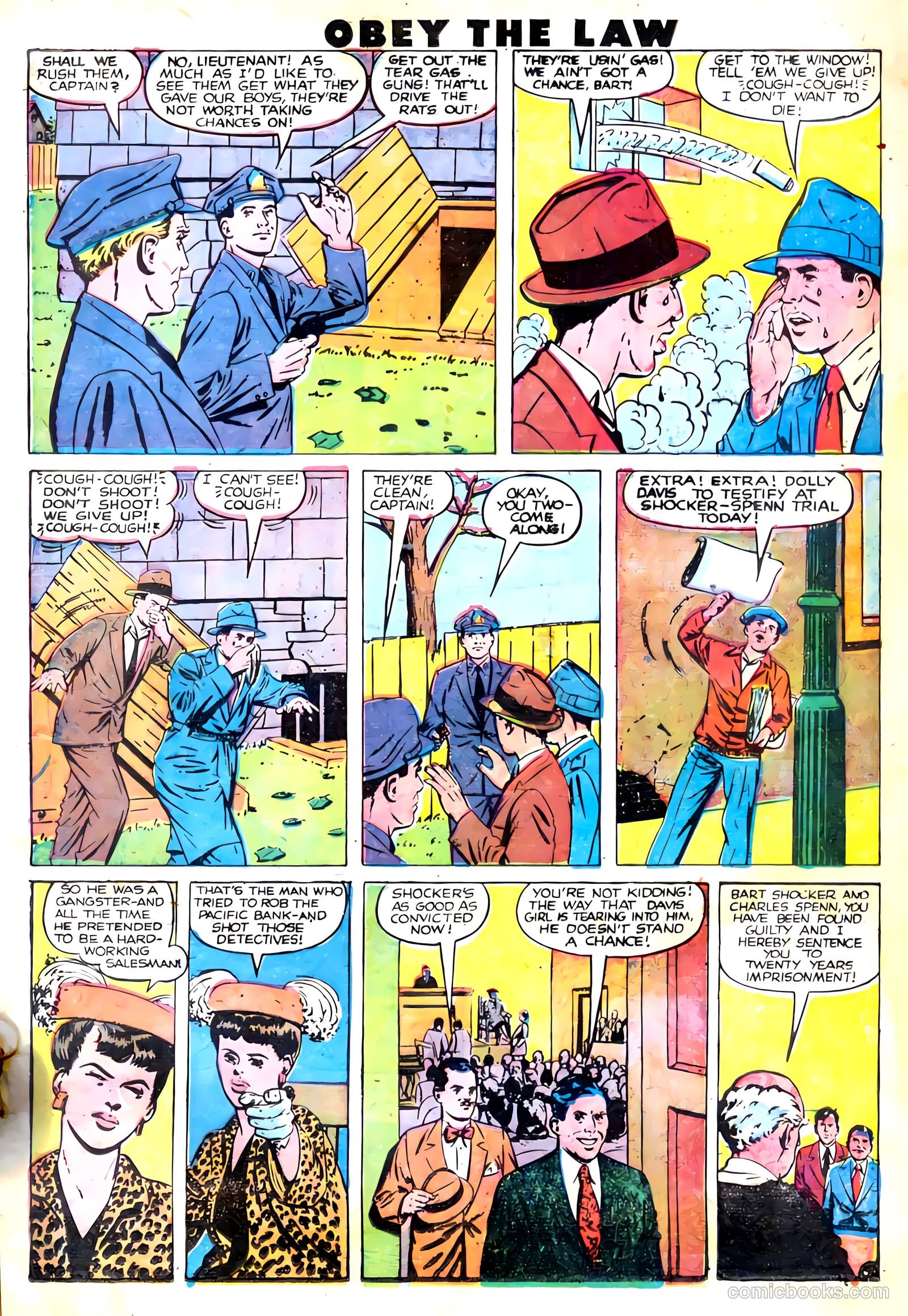 Crime and Punishment #13 (1949) — page 23 of 52