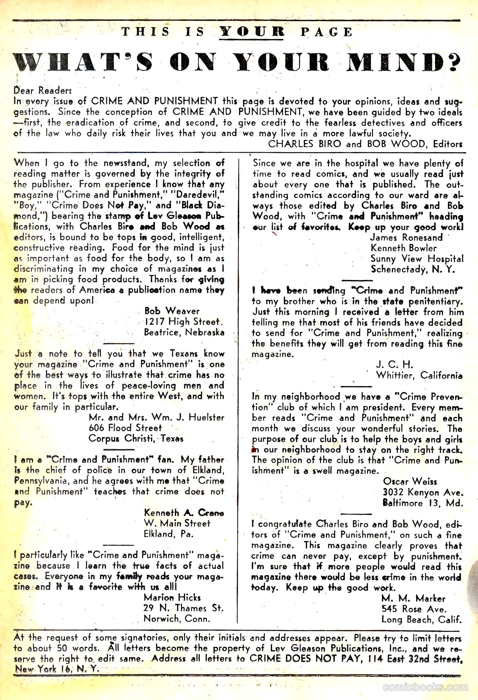 Crime and Punishment #13 (1949) — page 30 of 52