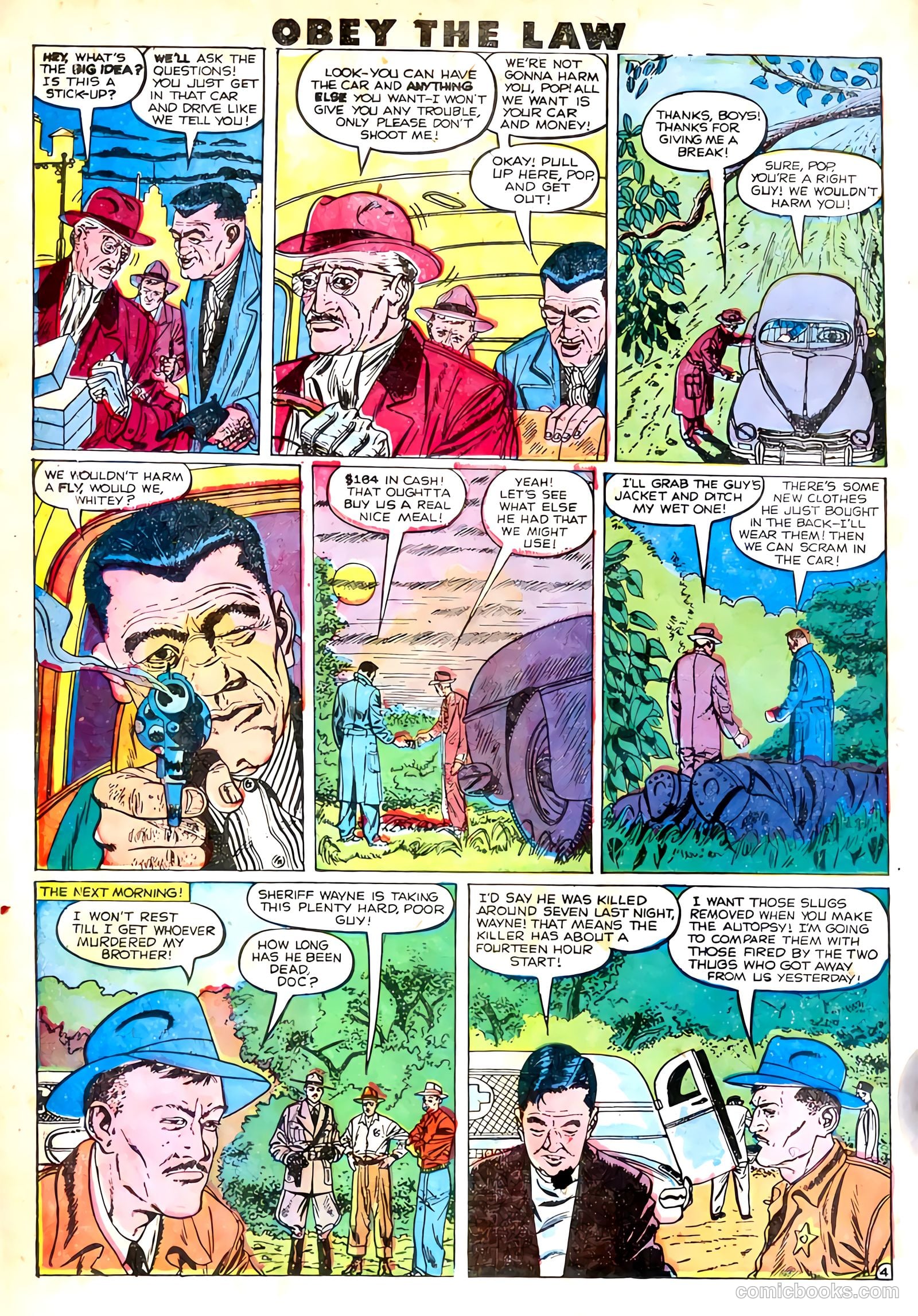 Crime and Punishment #13 (1949) — page 34 of 52