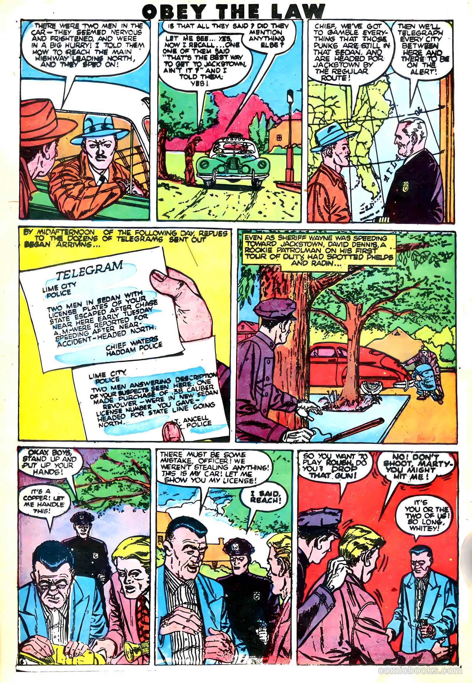 Crime and Punishment #13 (1949) — page 36 of 52