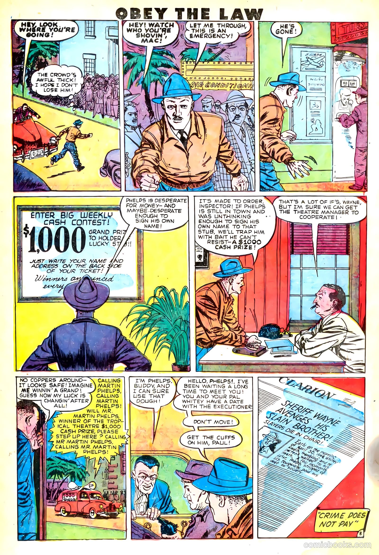 Crime and Punishment #13 (1949) — page 38 of 52
