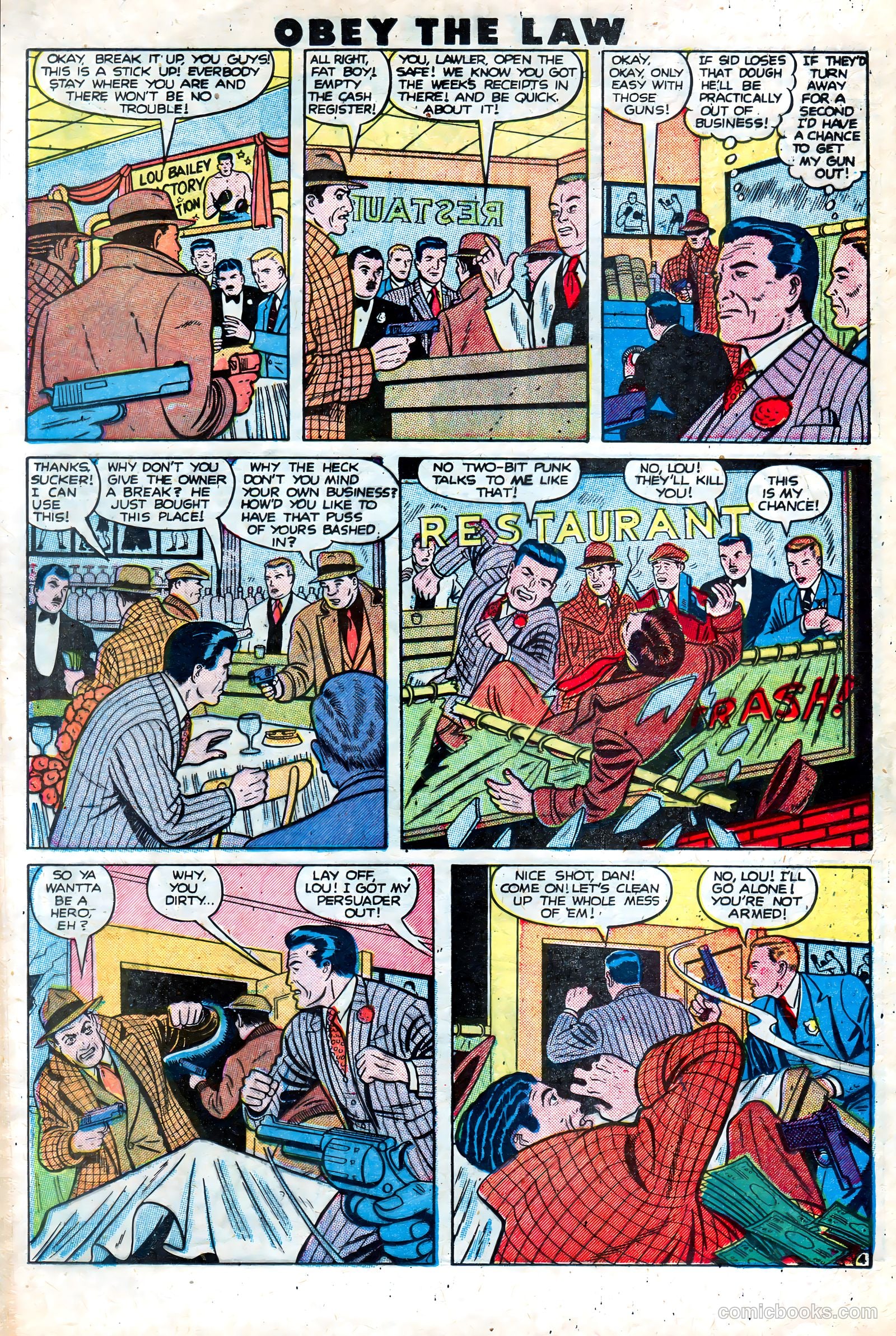 Crime and Punishment #14 (1949) — page 20 of 54