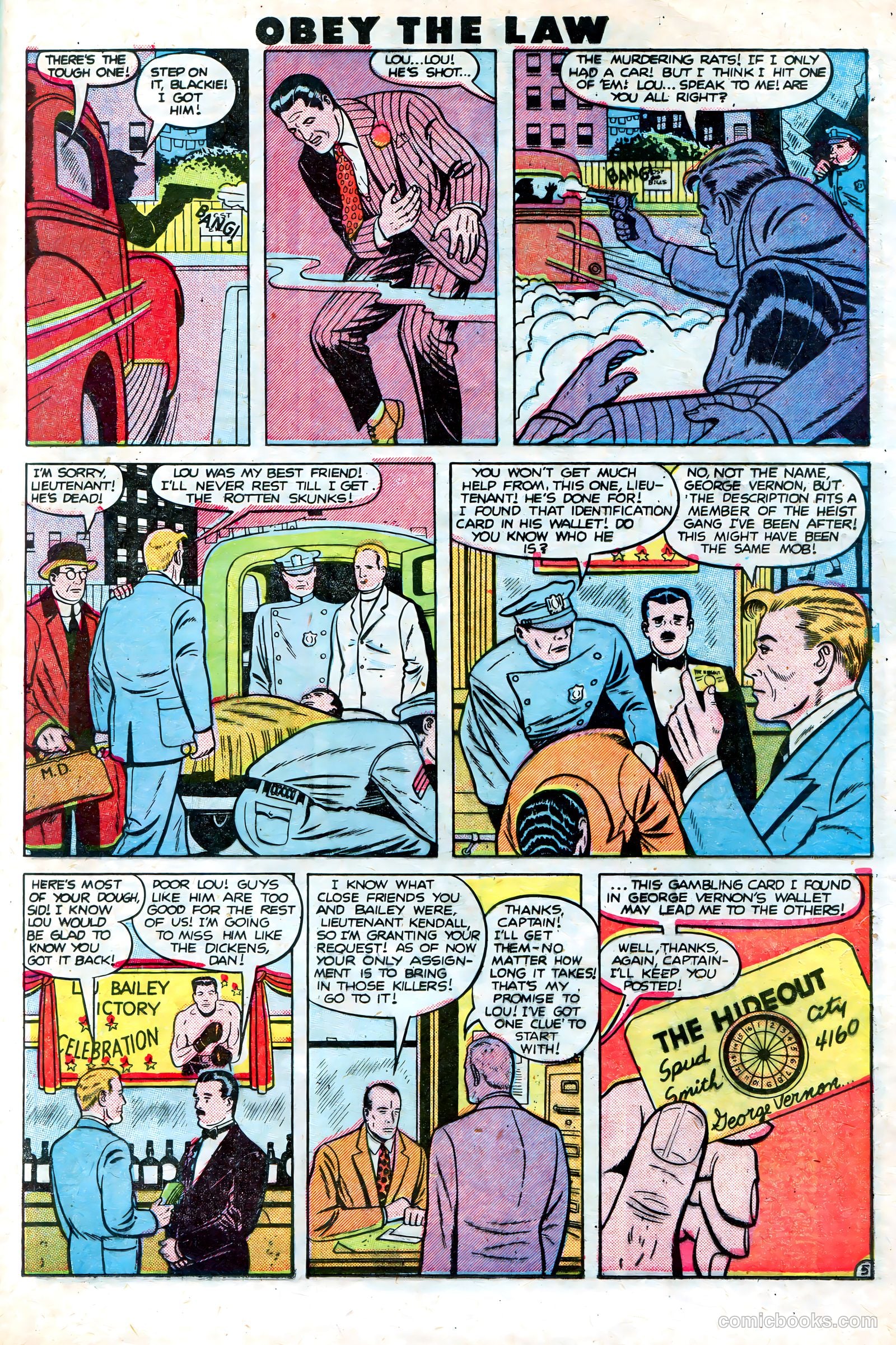 Crime and Punishment #14 (1949) — page 21 of 54
