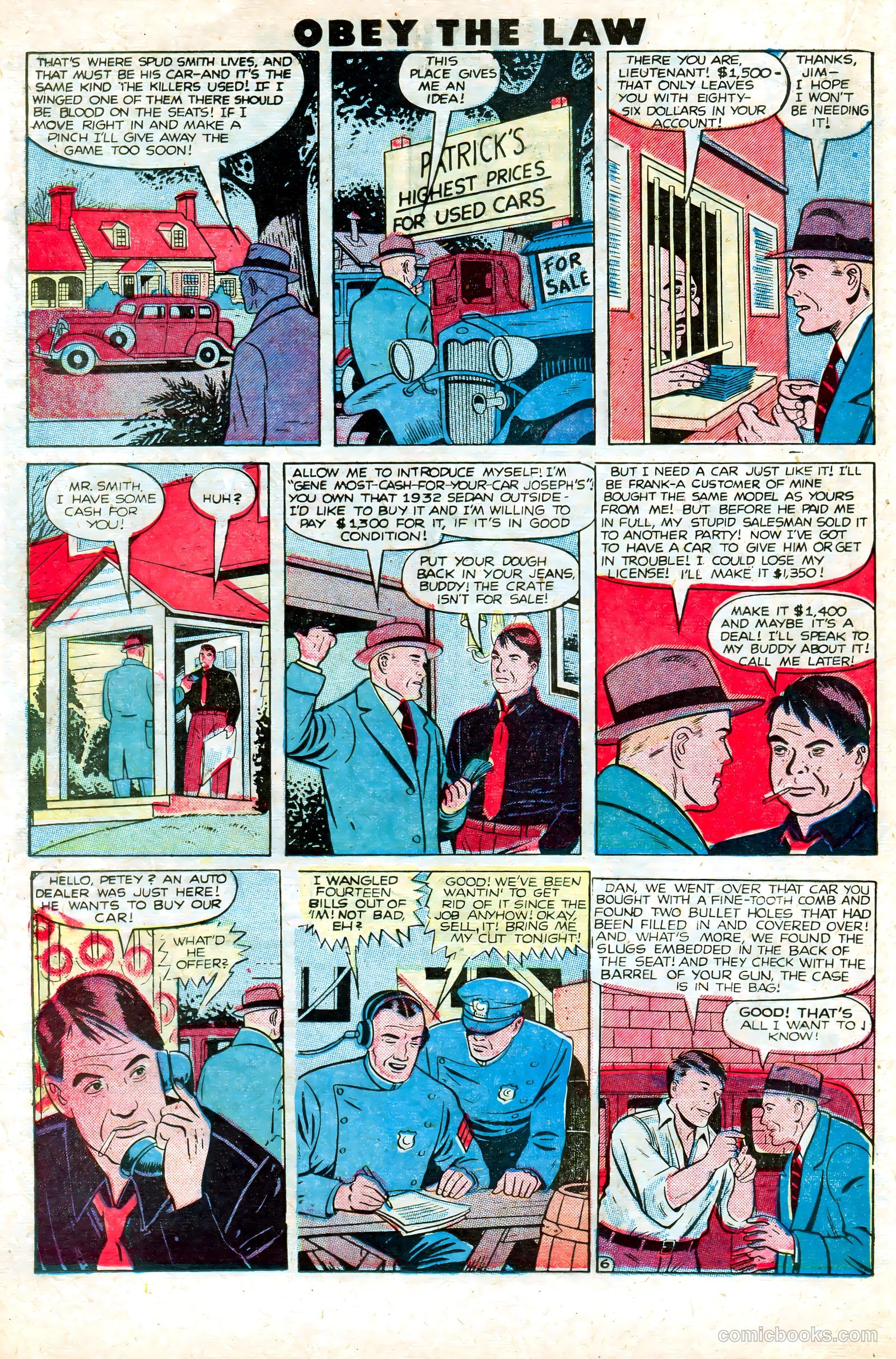 Crime and Punishment #14 (1949) — page 22 of 54