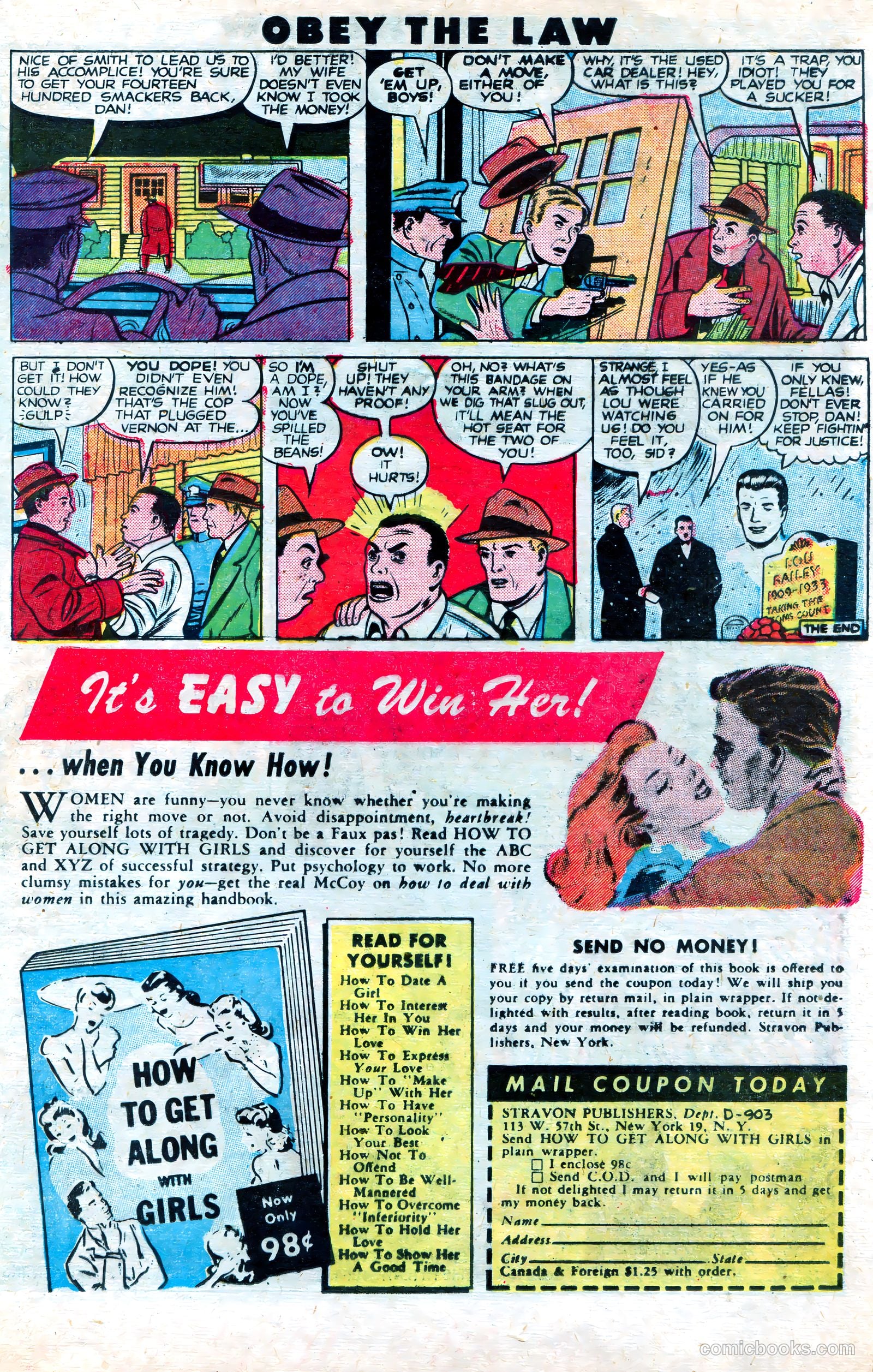 Crime and Punishment #14 (1949) — page 23 of 54