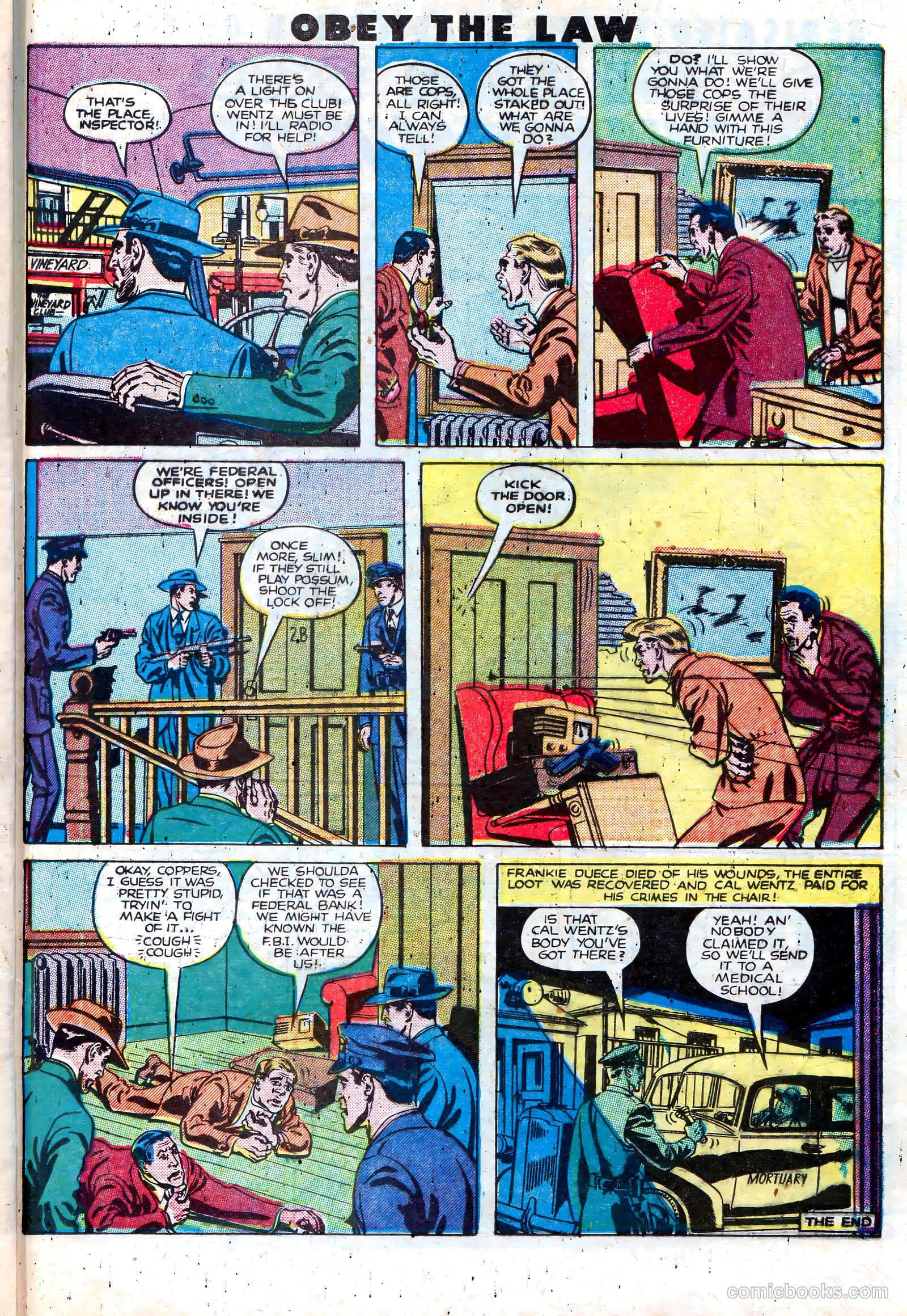 Crime and Punishment #14 (1949) — page 34 of 54