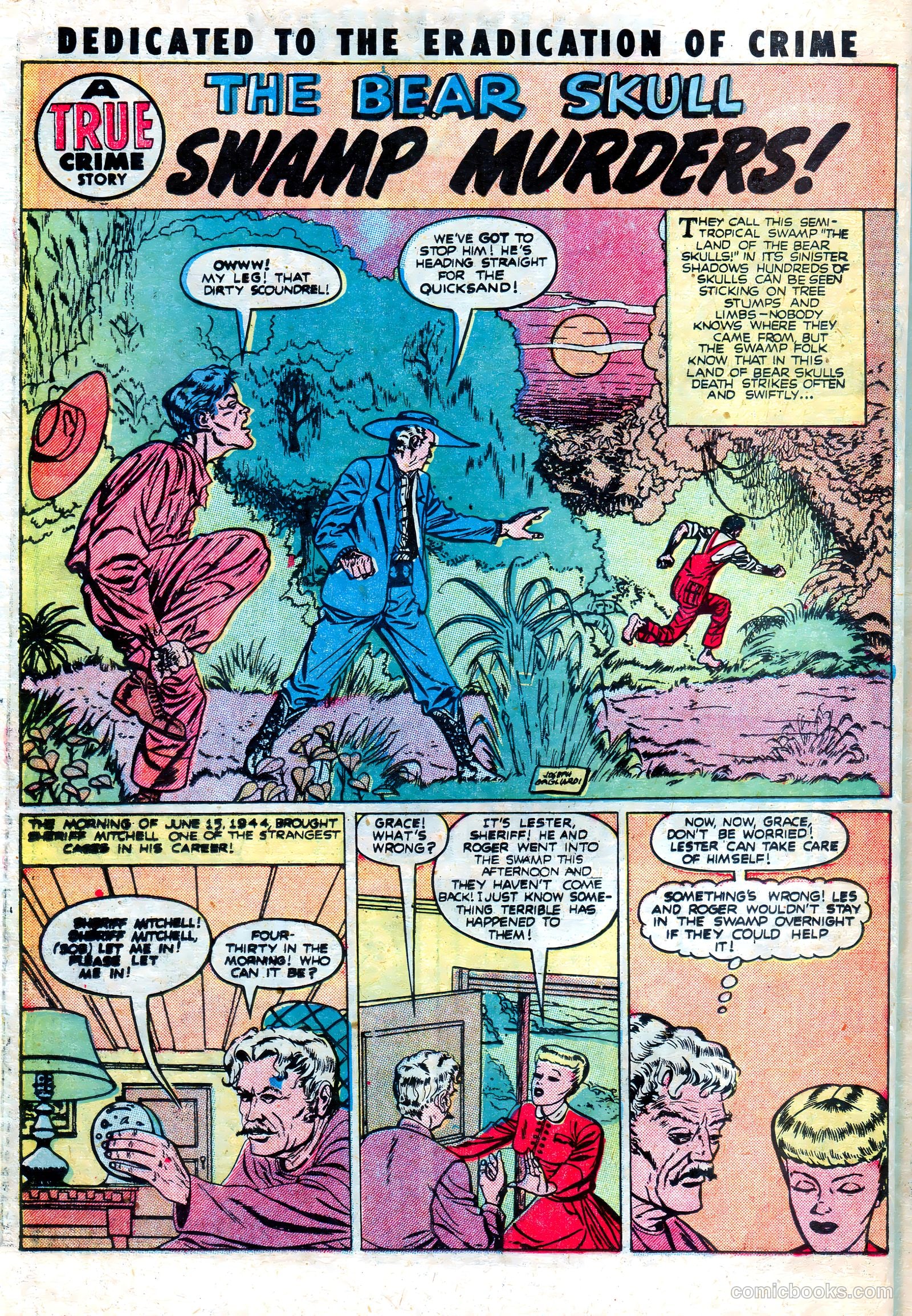 Crime and Punishment #14 (1949) — page 35 of 54