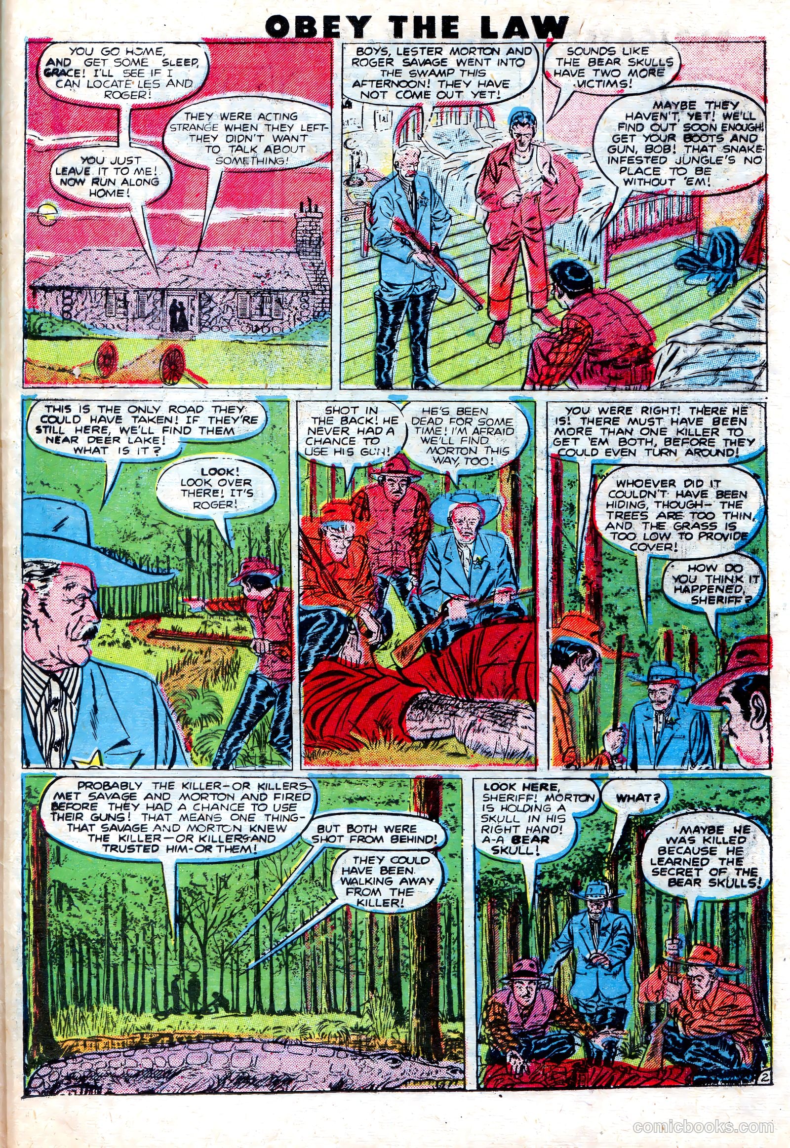 Crime and Punishment #14 (1949) — page 36 of 54