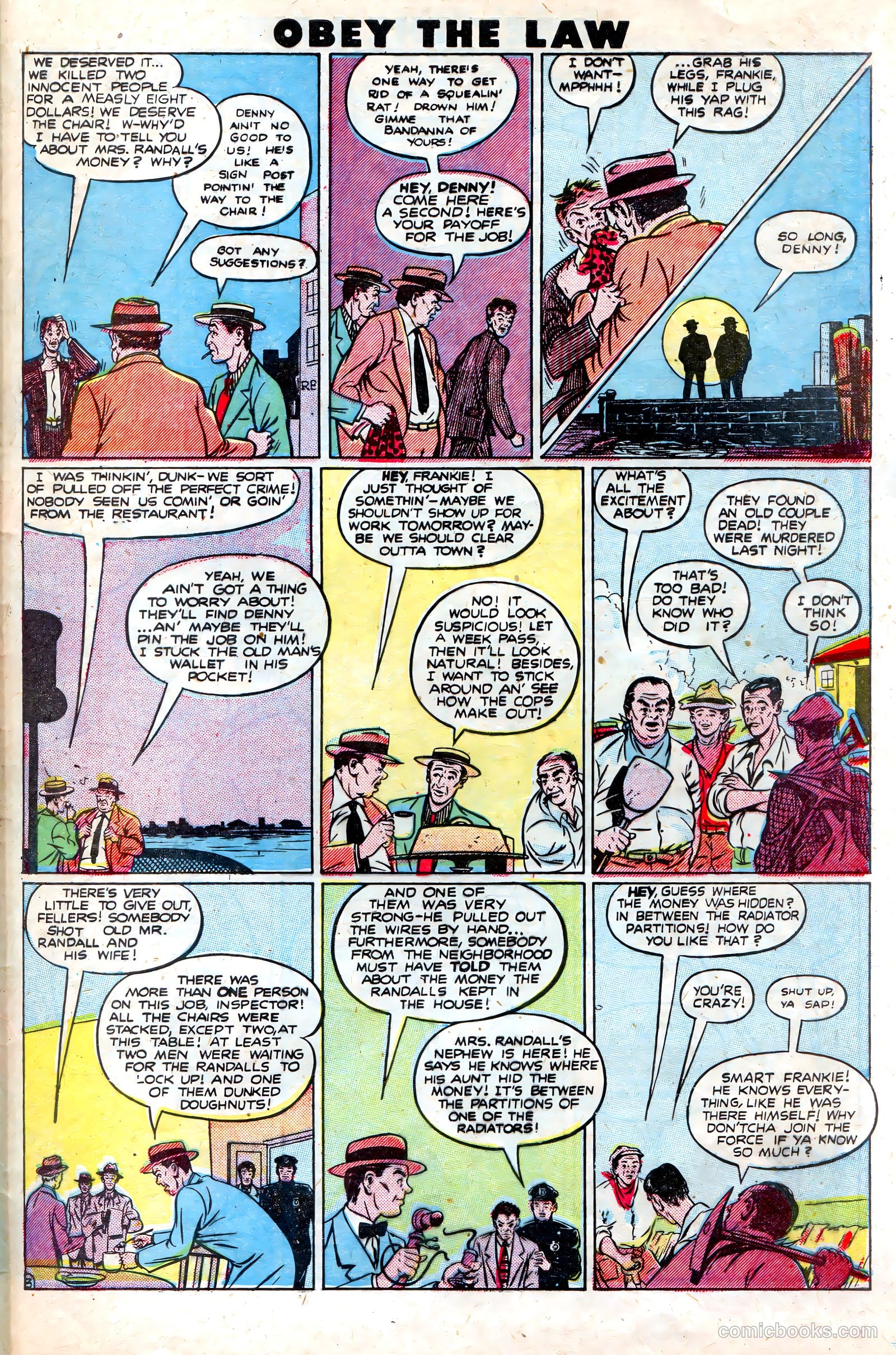 Crime and Punishment #14 (1949) — page 47 of 54