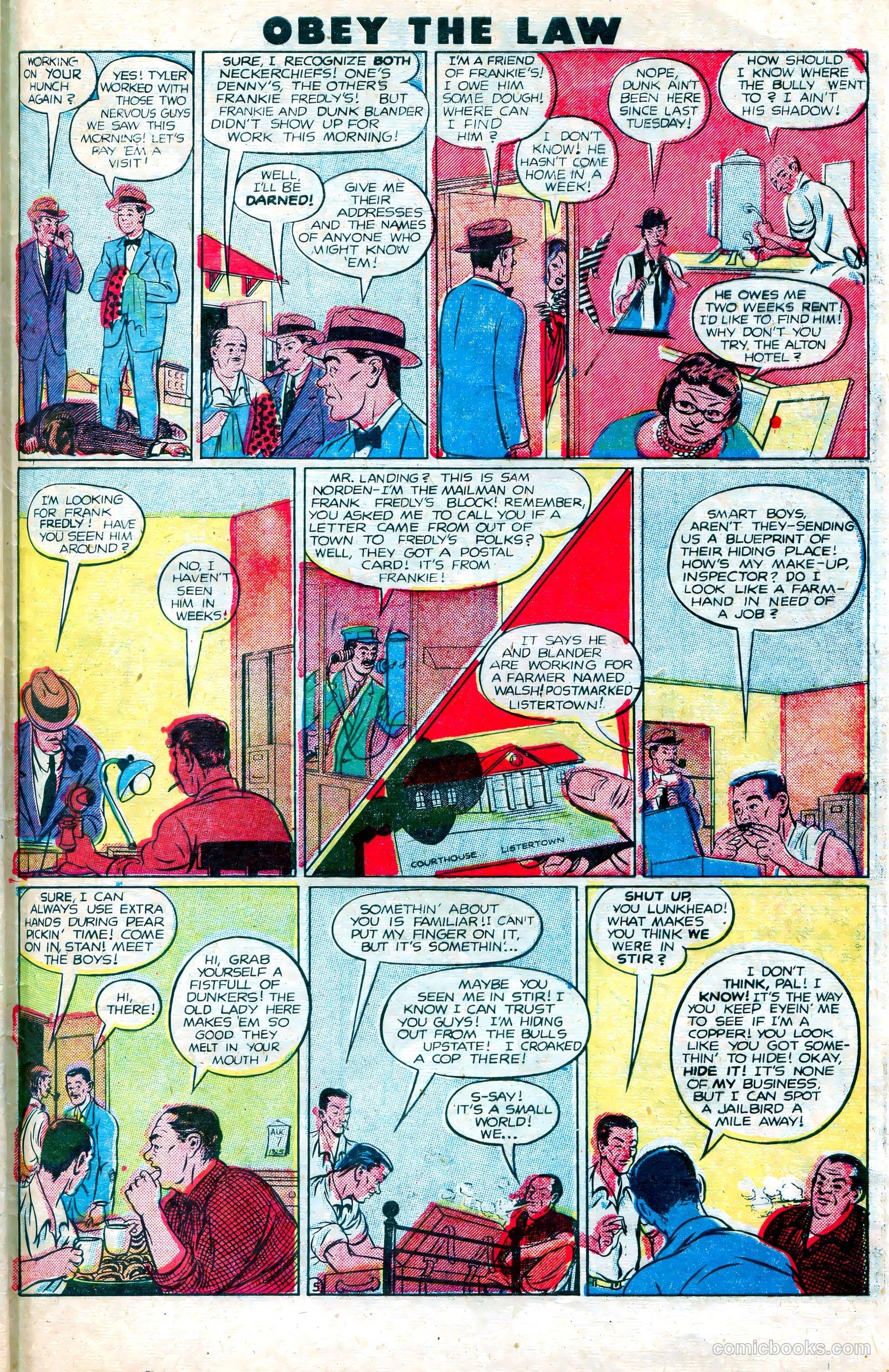 Crime and Punishment #14 (1949) — page 49 of 54