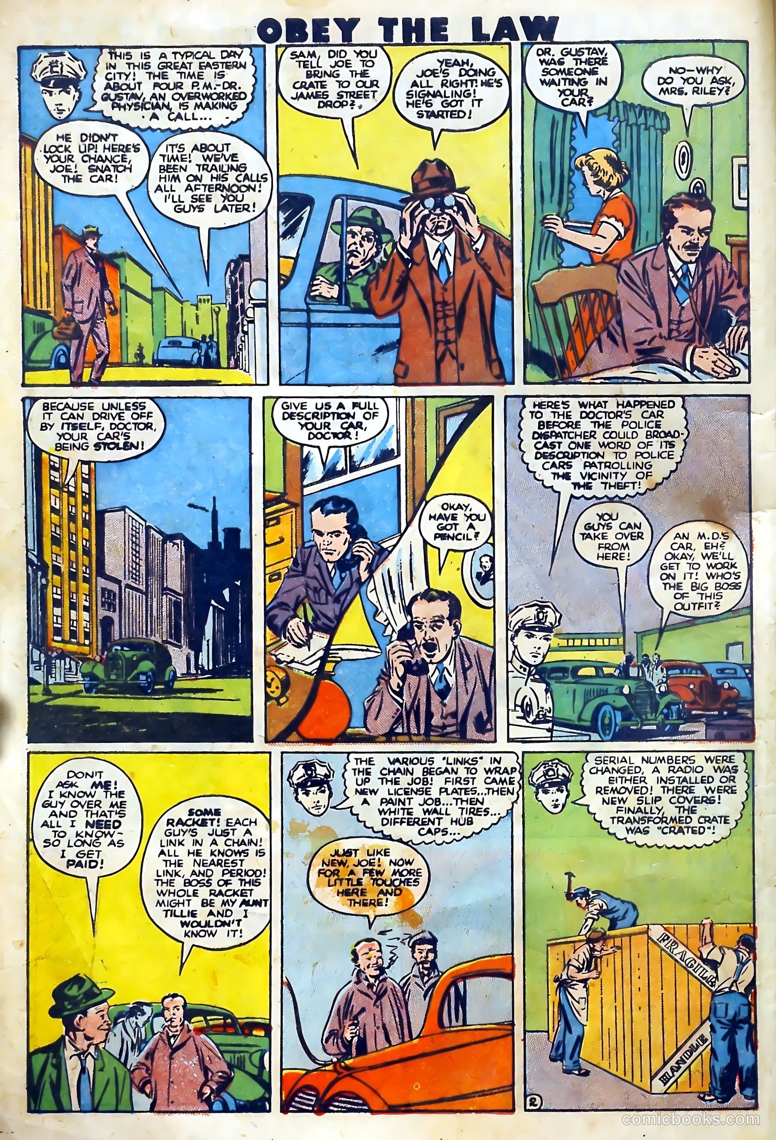 Crime and Punishment #15 (1949) — page 4 of 52