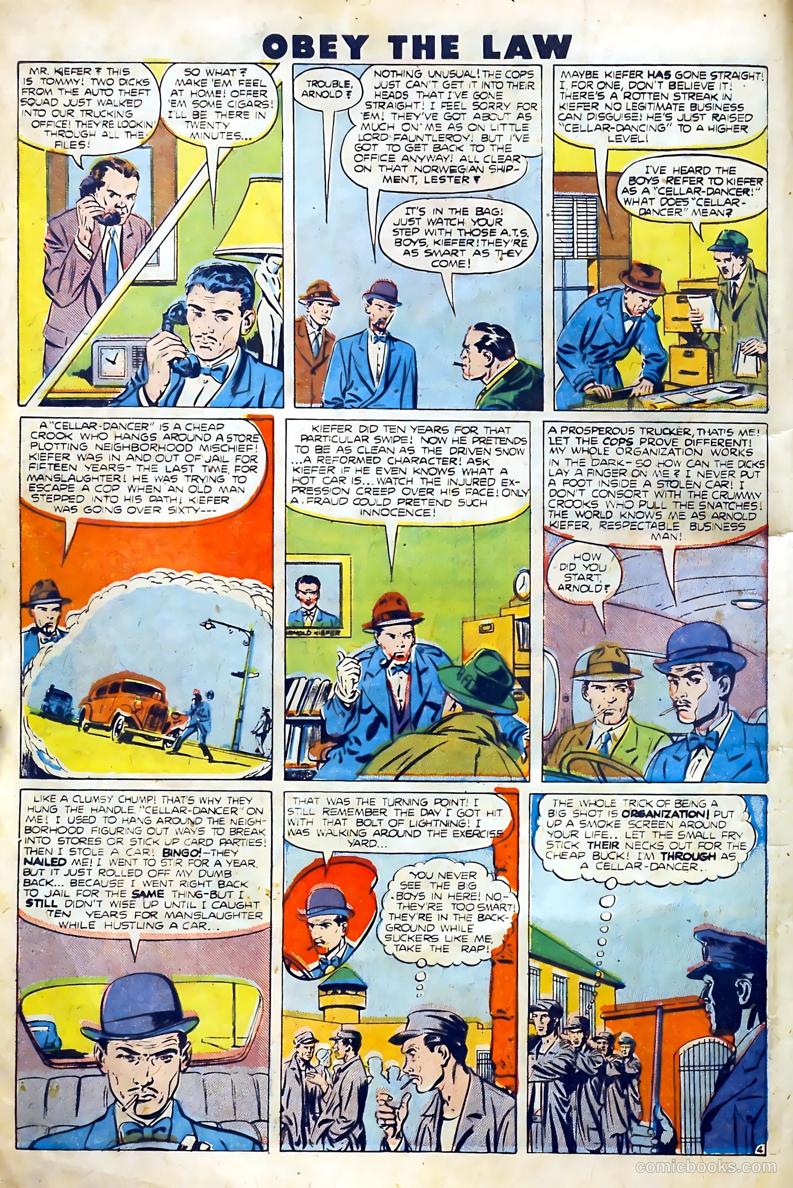 Crime and Punishment #15 (1949) — page 6 of 52