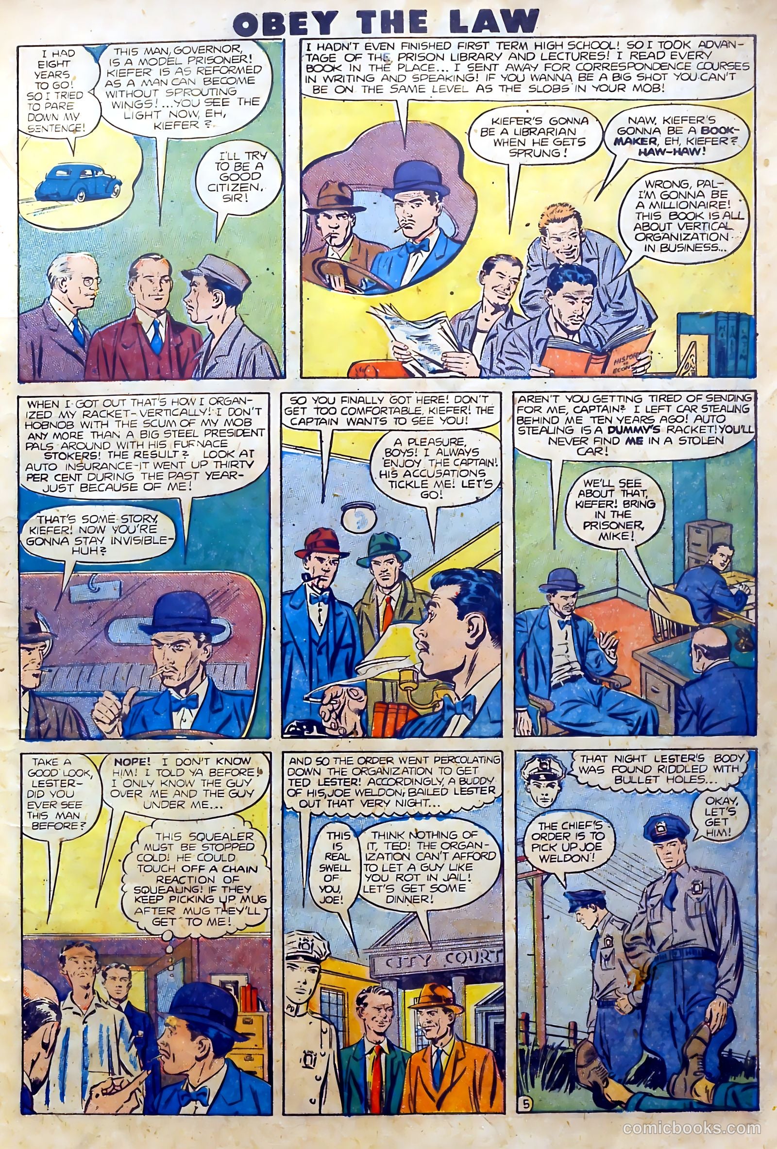 Crime and Punishment #15 (1949) — page 7 of 52