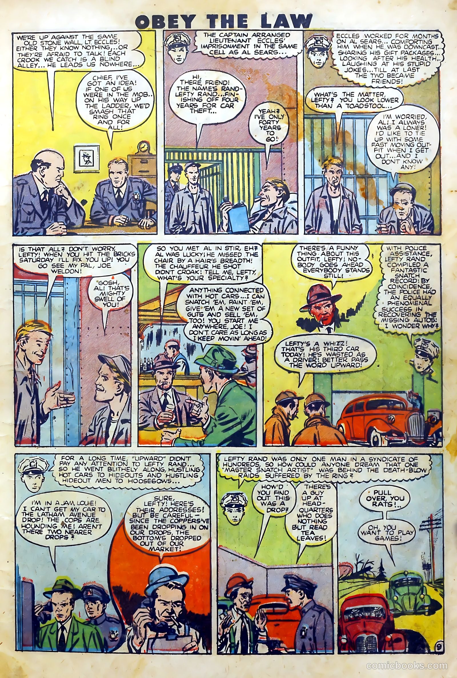 Crime and Punishment #15 (1949) — page 11 of 52
