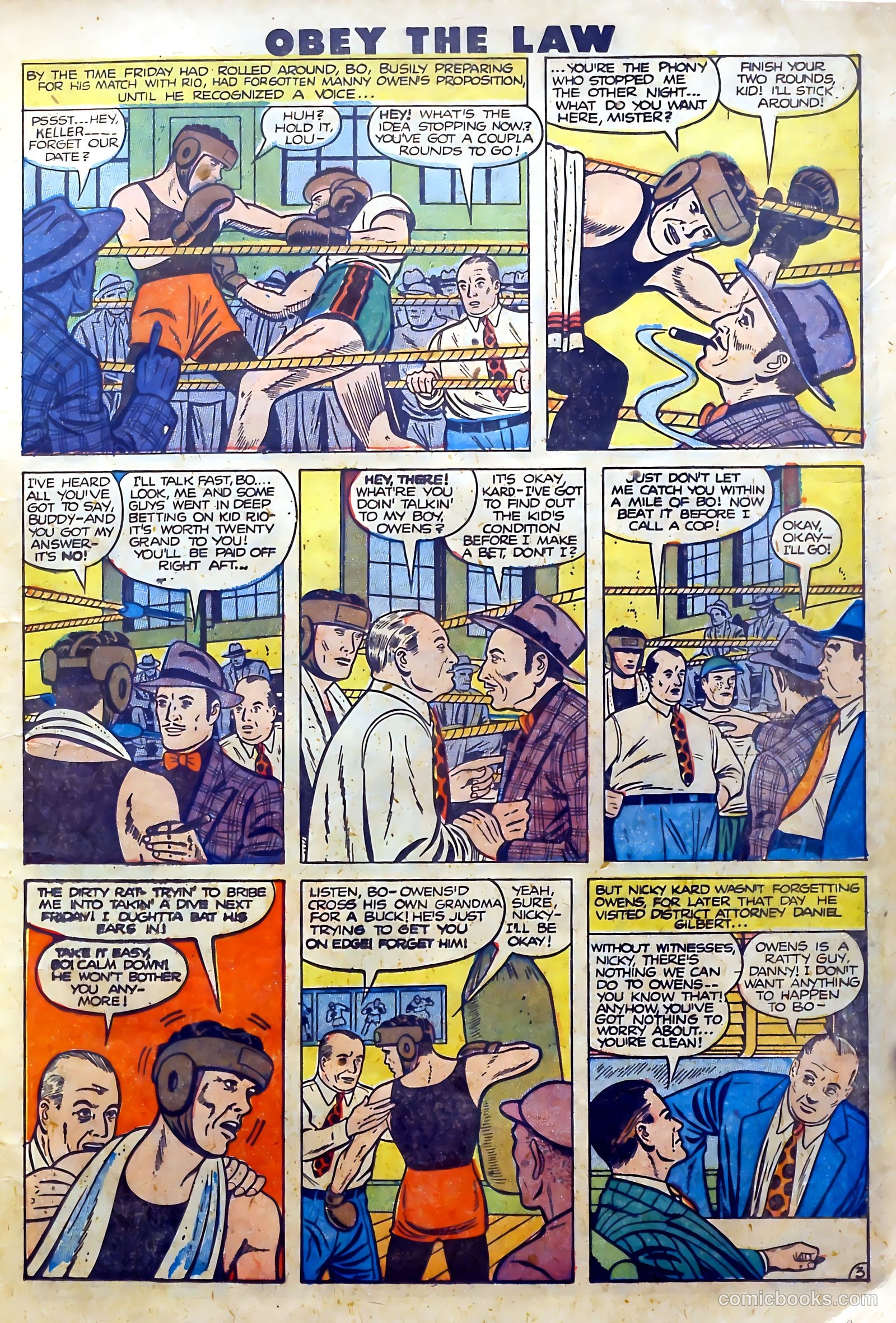 Crime and Punishment #15 (1949) — page 19 of 52