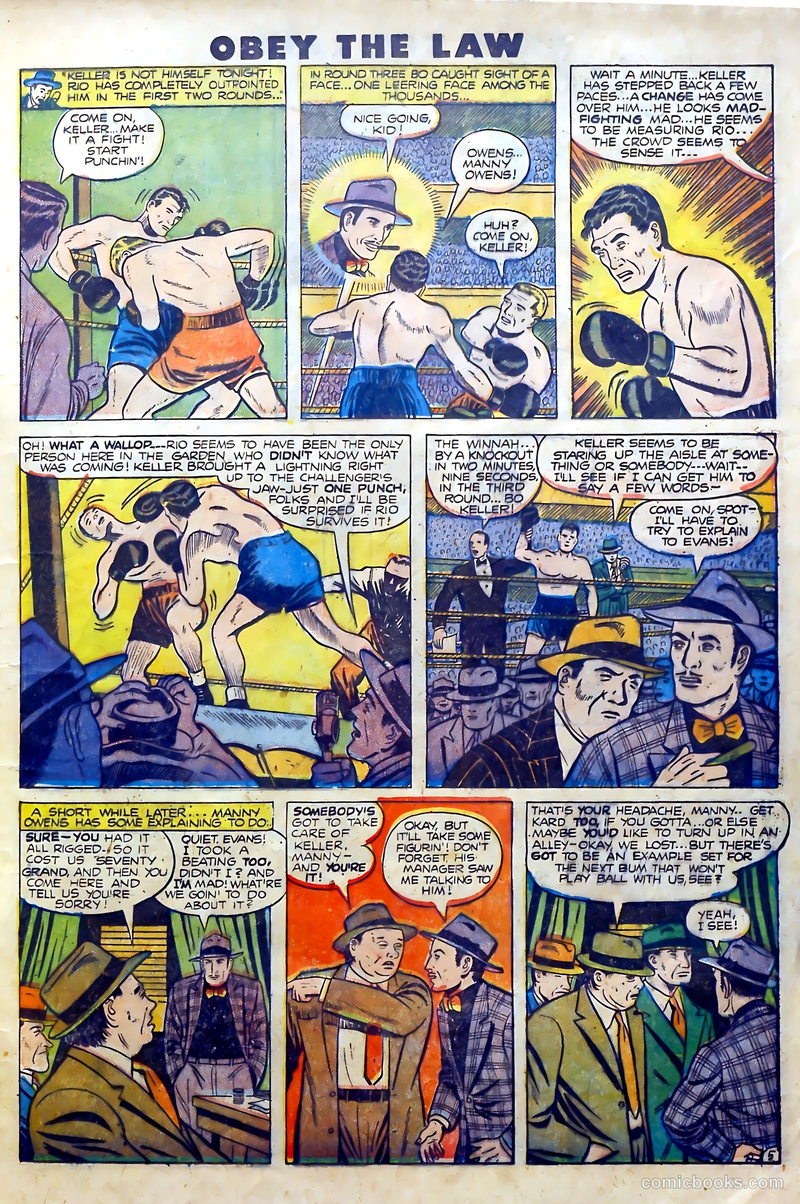 Crime and Punishment #15 (1949) — page 21 of 52