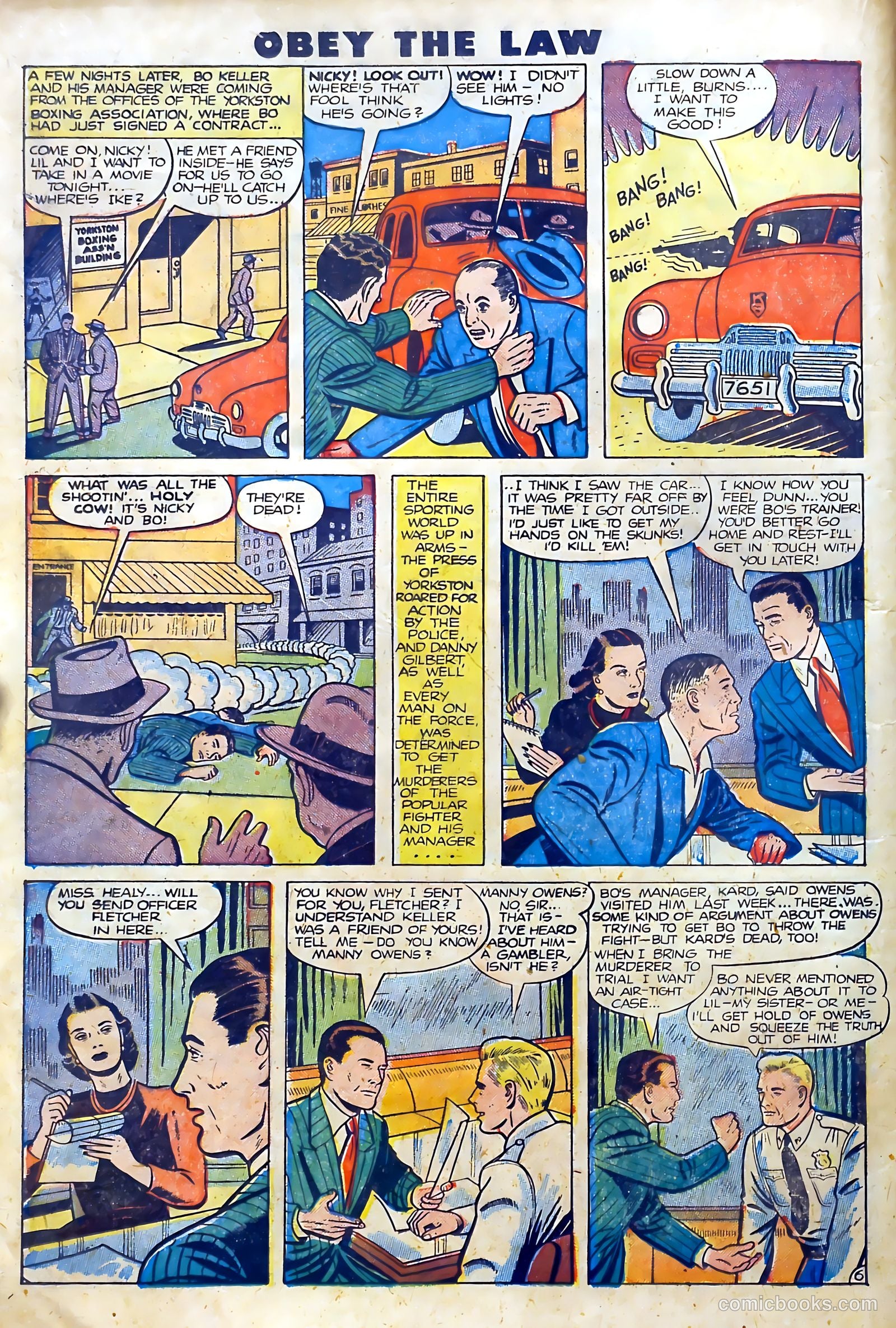 Crime and Punishment #15 (1949) — page 22 of 52