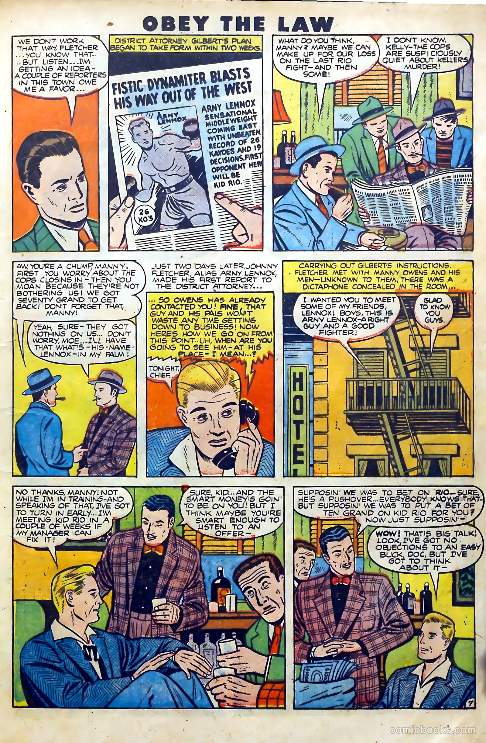Crime and Punishment #15 (1949) — page 23 of 52